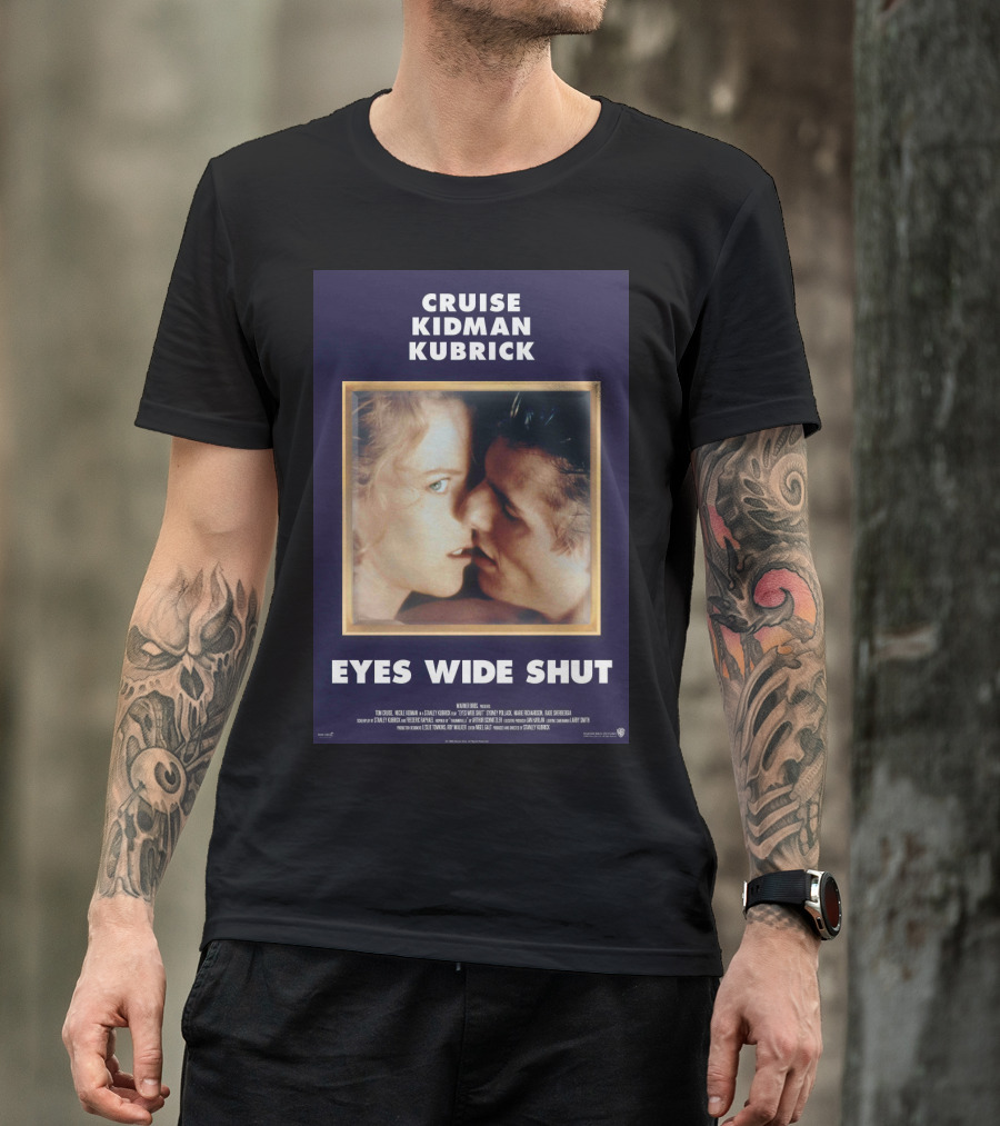 Cruise Kidman Kubrick Eyes Wide Shut 1999 Film T-Shirt