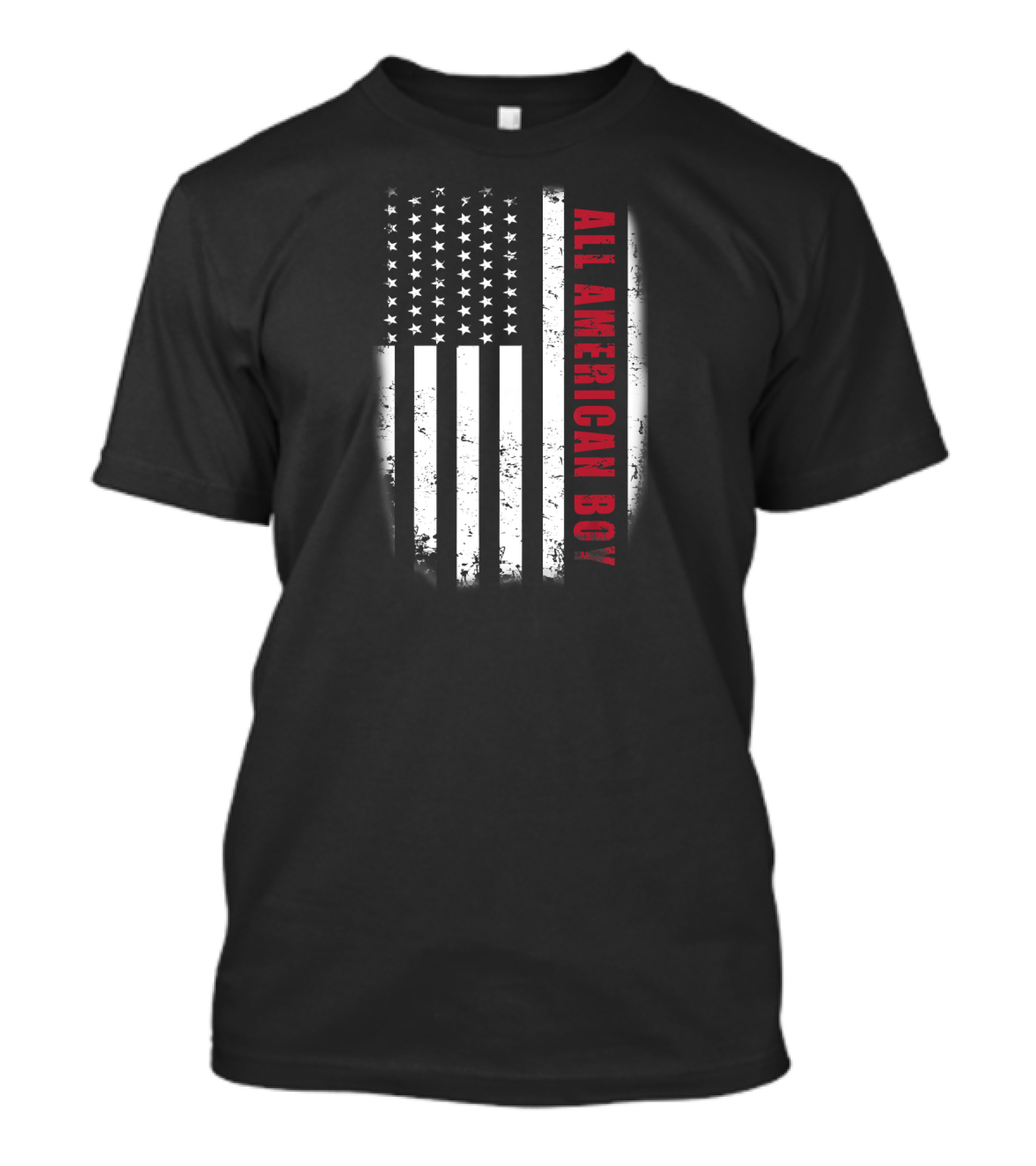 All American Boy U.S. Flag Independence Day T-Shirt