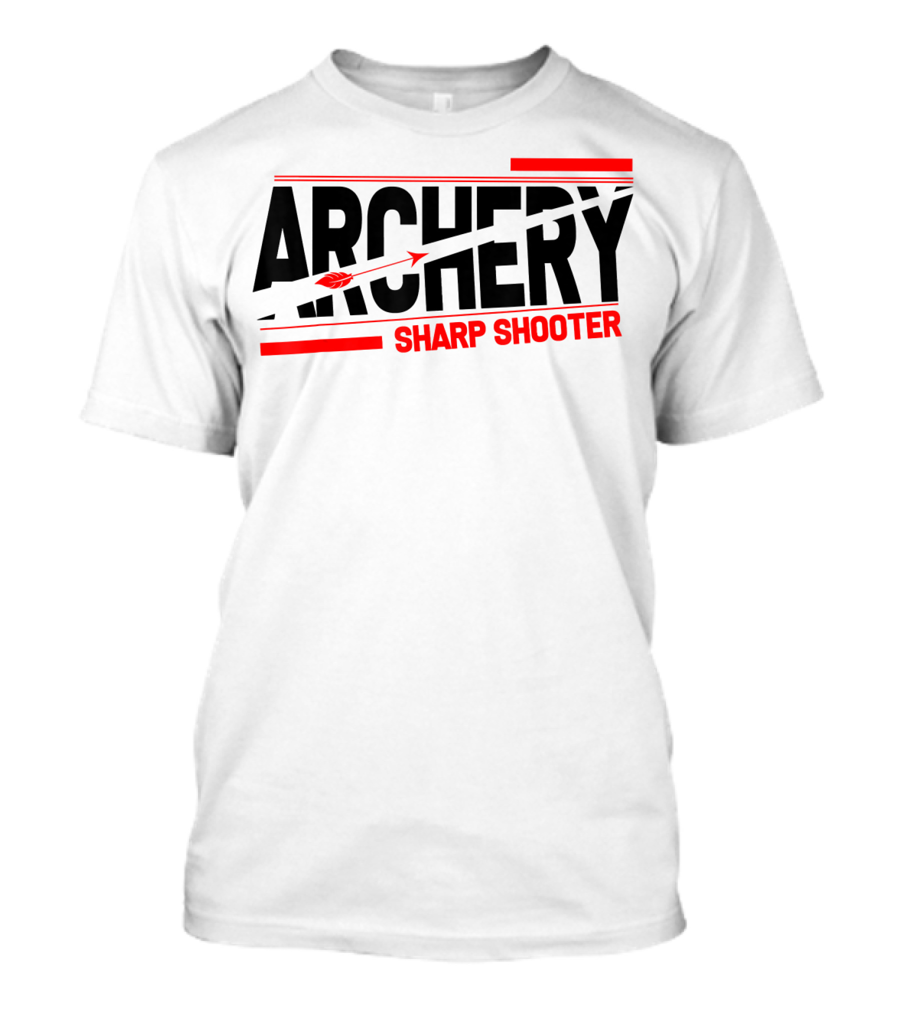 Archery Sharp Shooter Arrow Aiming Hunter T-Shirt