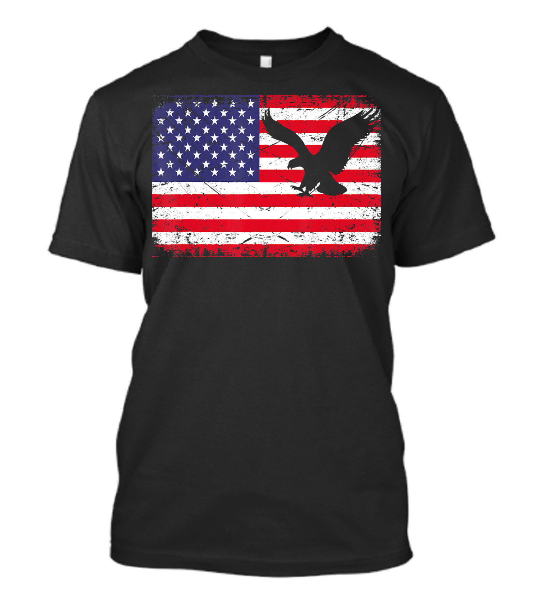 American Flag Eagle 4th Of July Independence Day Iconic Symbol T-Shirt