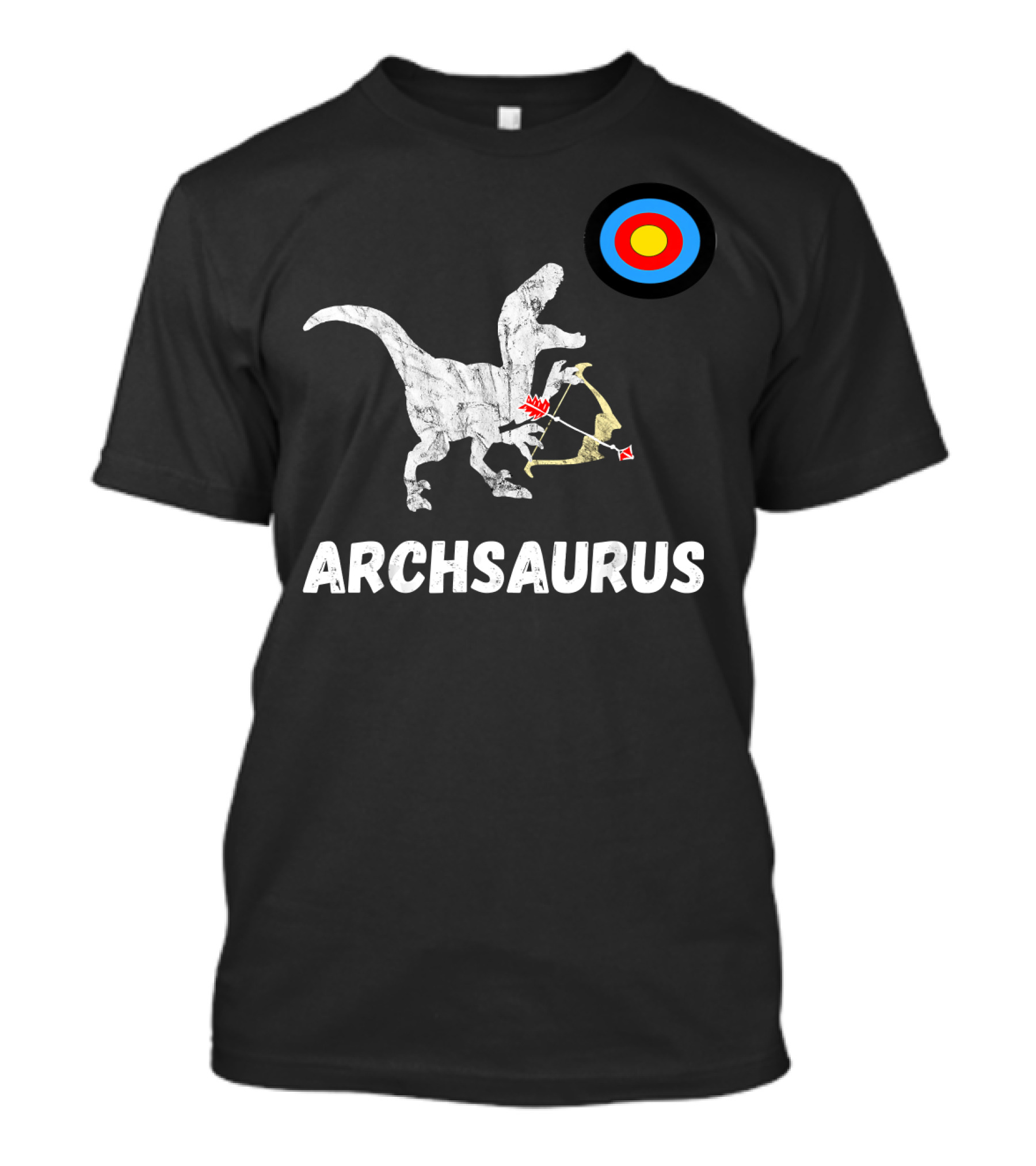 Archsaurus Archery Dinosaurs Shooting Archer Dino Huntin T-Shirt