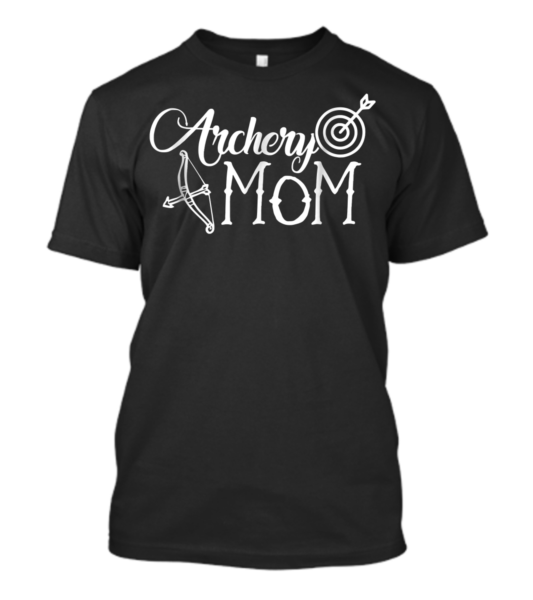 Archery Mom Bow And Target T-Shirt