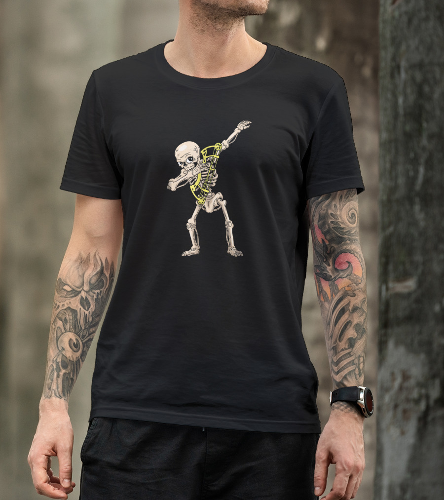 Skeleton Archer Dab Halloween T-Shirt