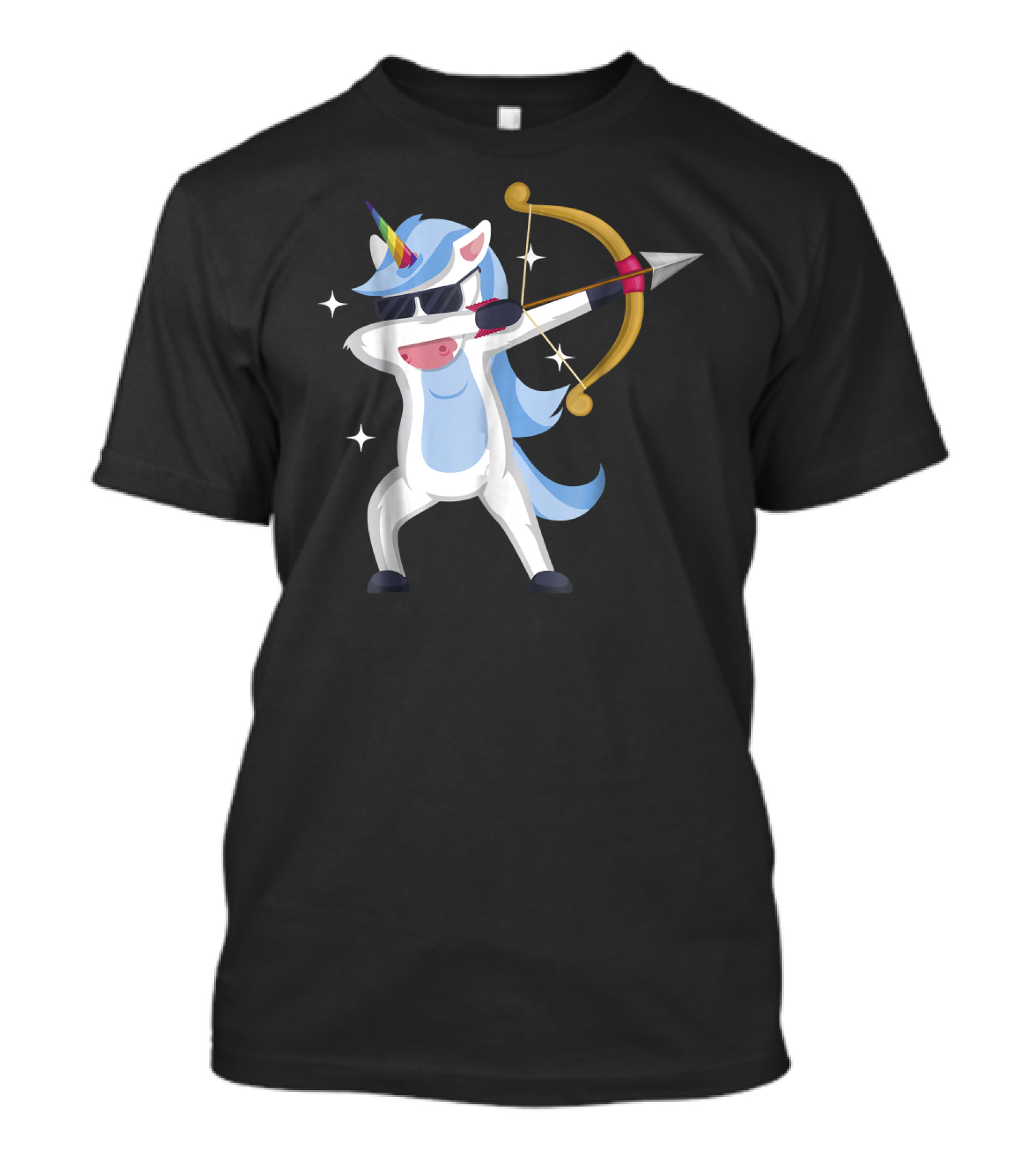 Archery Unicorn Dabbing With Bow And Arrow T-Shirt