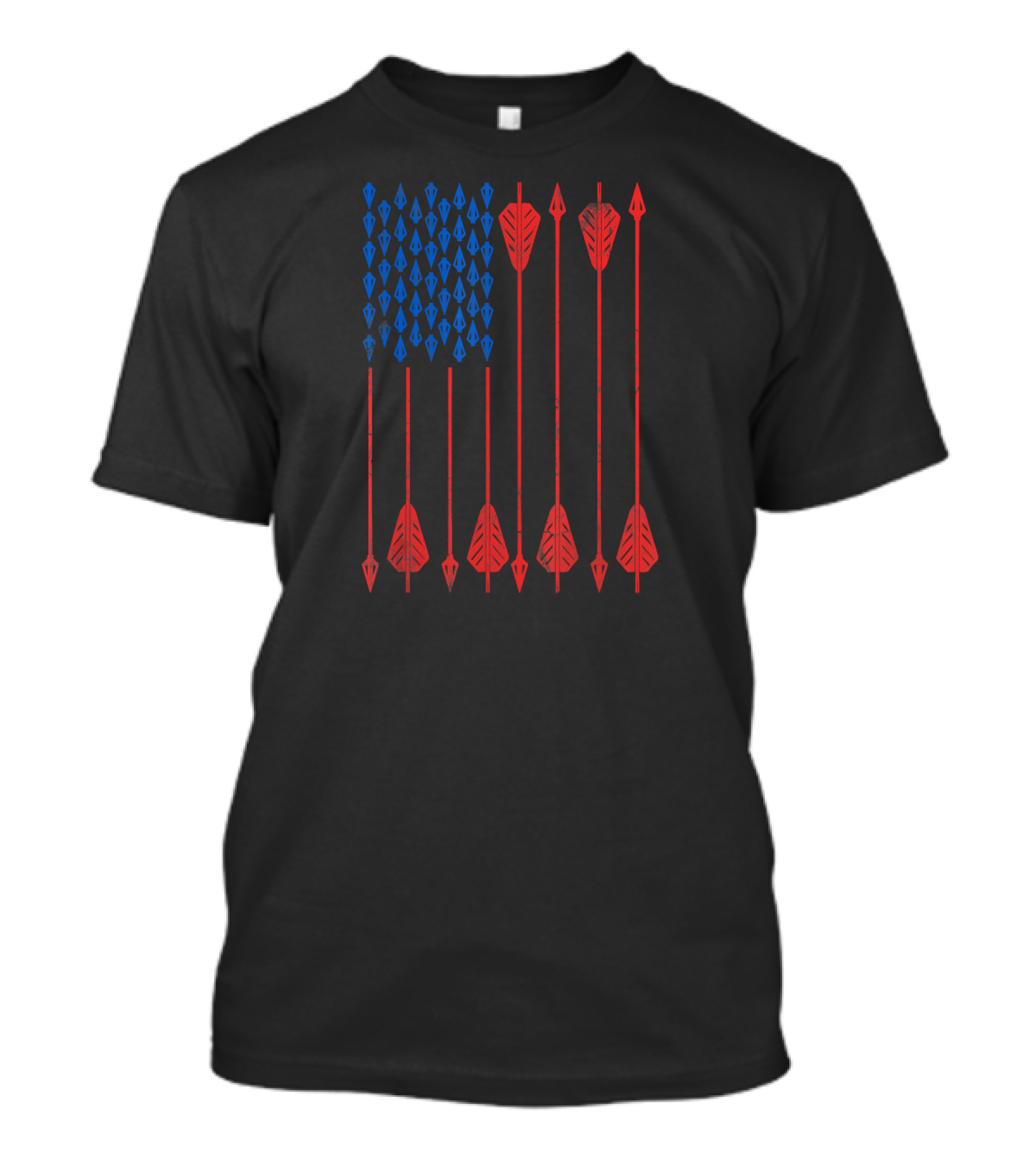 Archery USA American Flag Arrows Hunting T-Shirt