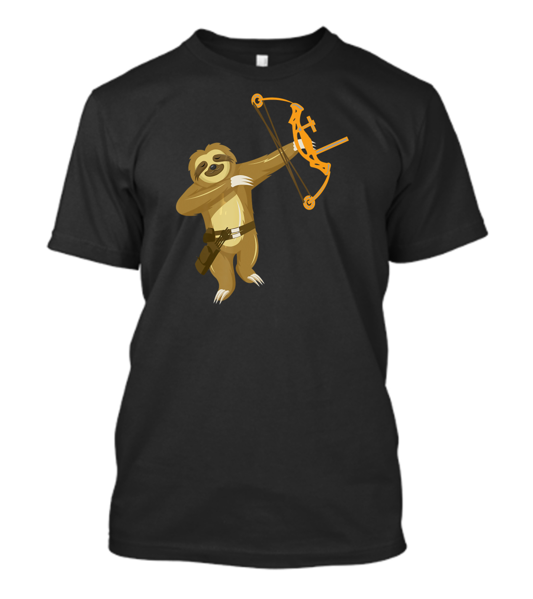 Dabbing Sloth With Bow And Arrow T-Shirt