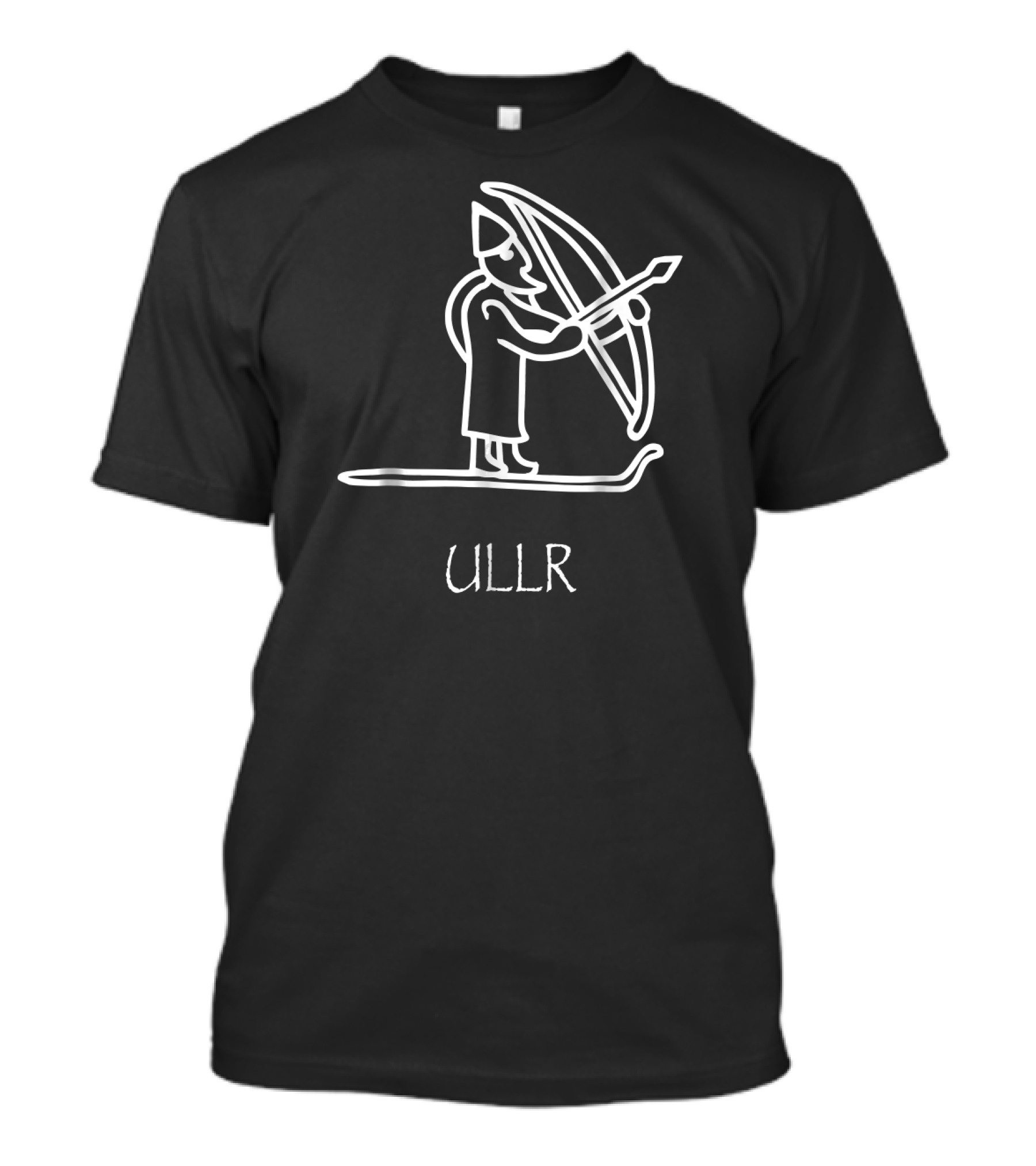 Ullr Norse Viking God Archery Hunting Ski T-Shirt