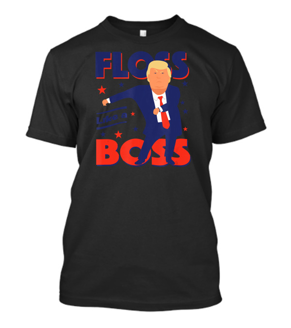 4th Of July Trump Floss Like A Boss T-Shirt