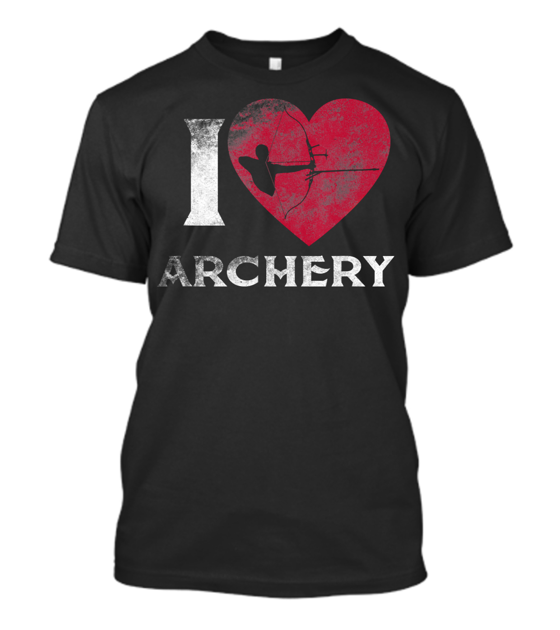 I Love Archery Archer Bowman T-Shirt