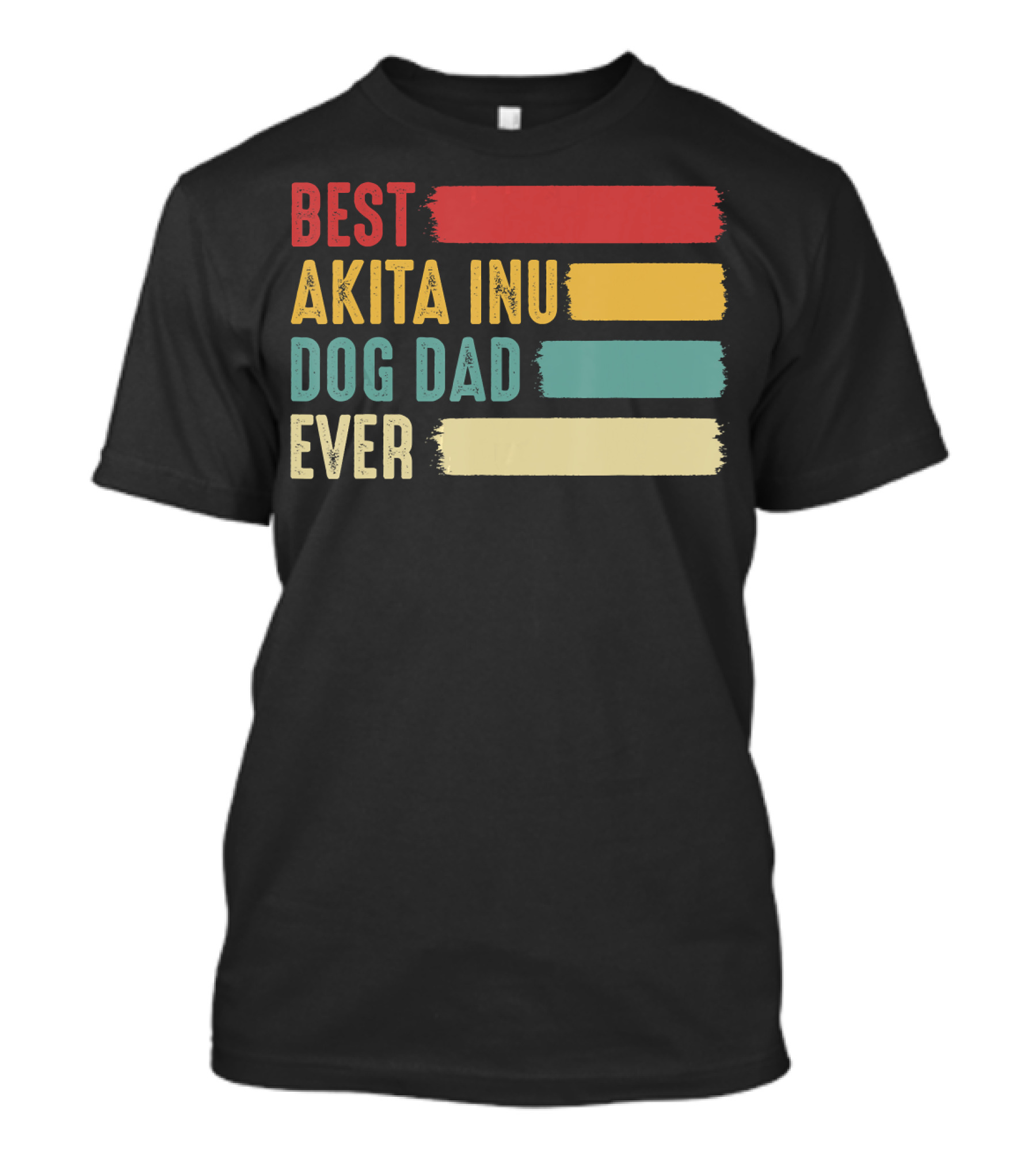 Best Akita Inu Dog Dad Ever Mens T-Shirt