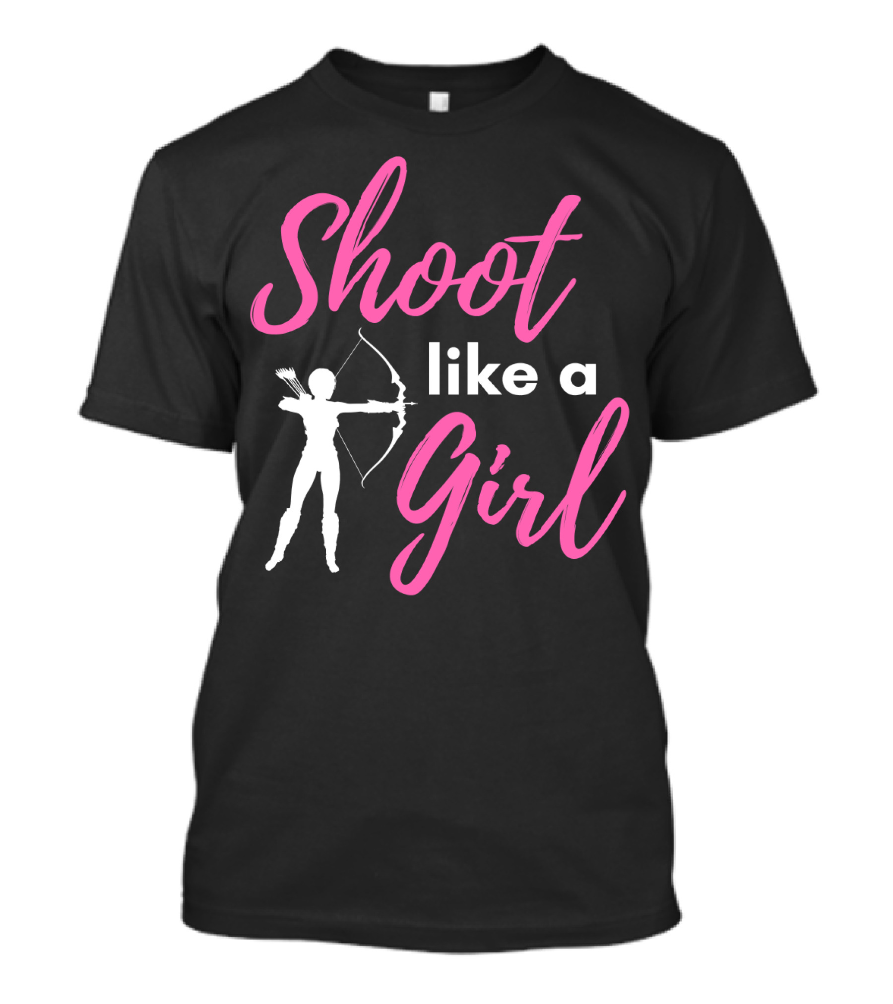 Shoot Like A Girl Archery T-Shirt
