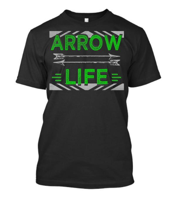 Arrow Life Archery Arrowhead Bow And Arrows Adventure T-Shirt