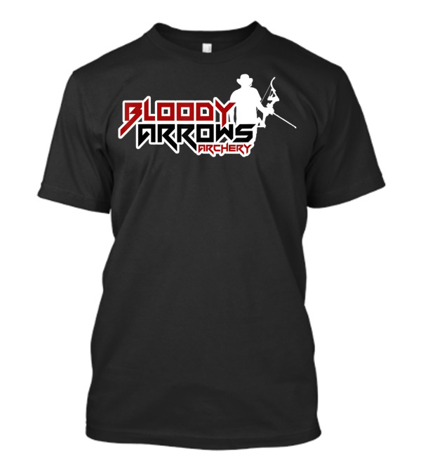 Bloody Arrows Archery Silhouette Bowfishing T-Shirt