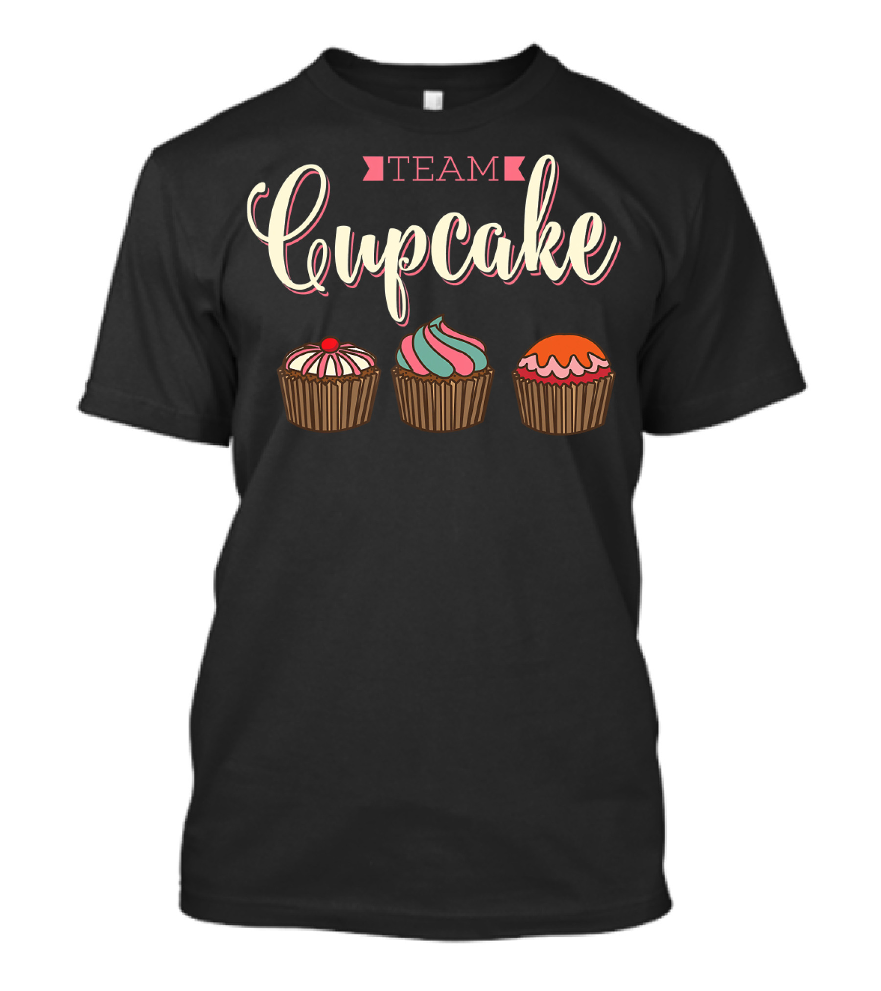 Team Cupcake Cute Baking Baker Pastry Chef T-Shirt
