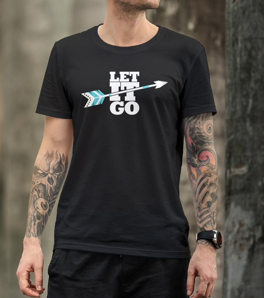 Let It Go Arrow Archery Enthusiasts T-Shirt