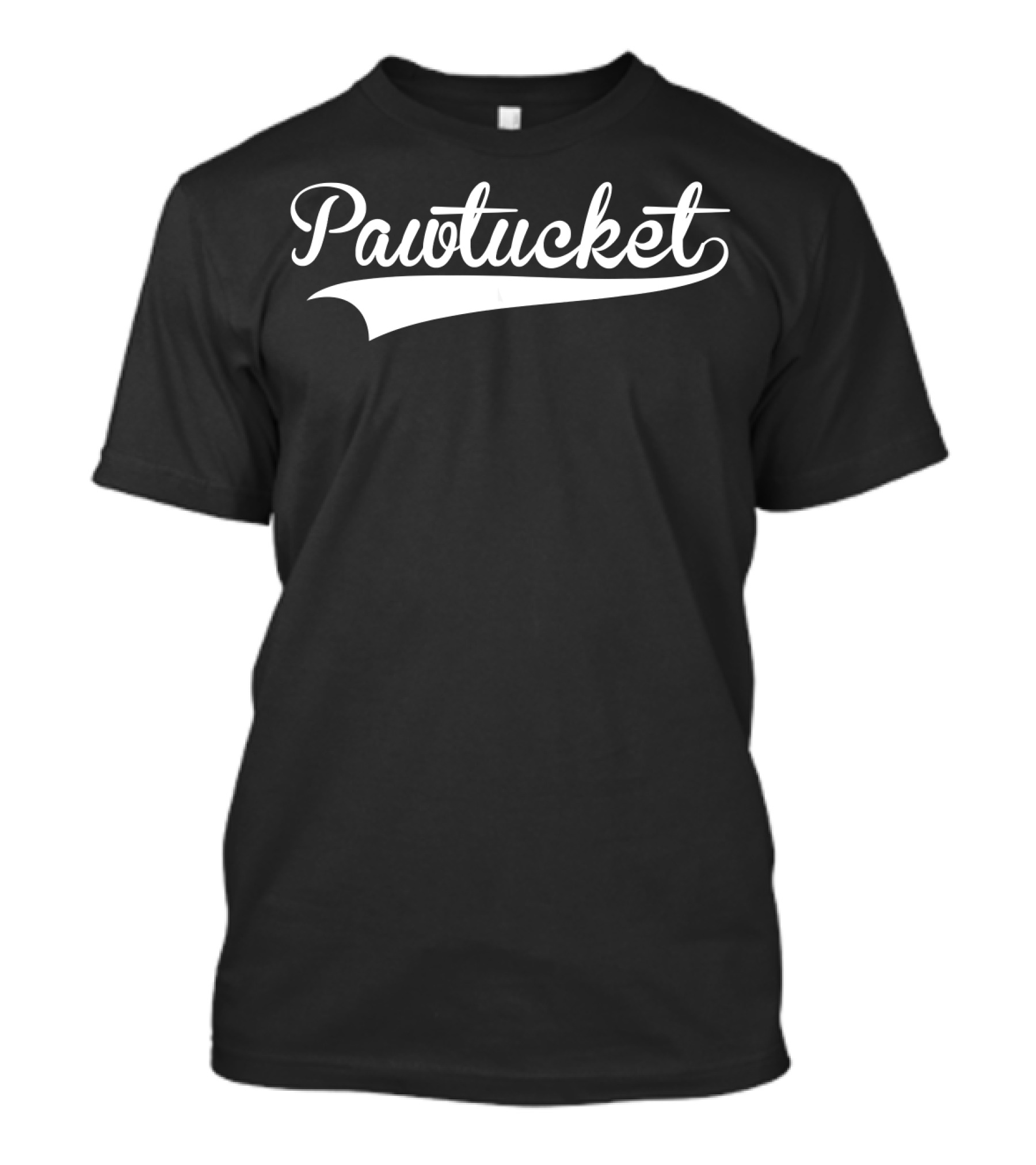 Pawtucket Baseball Script Classic T-Shirt