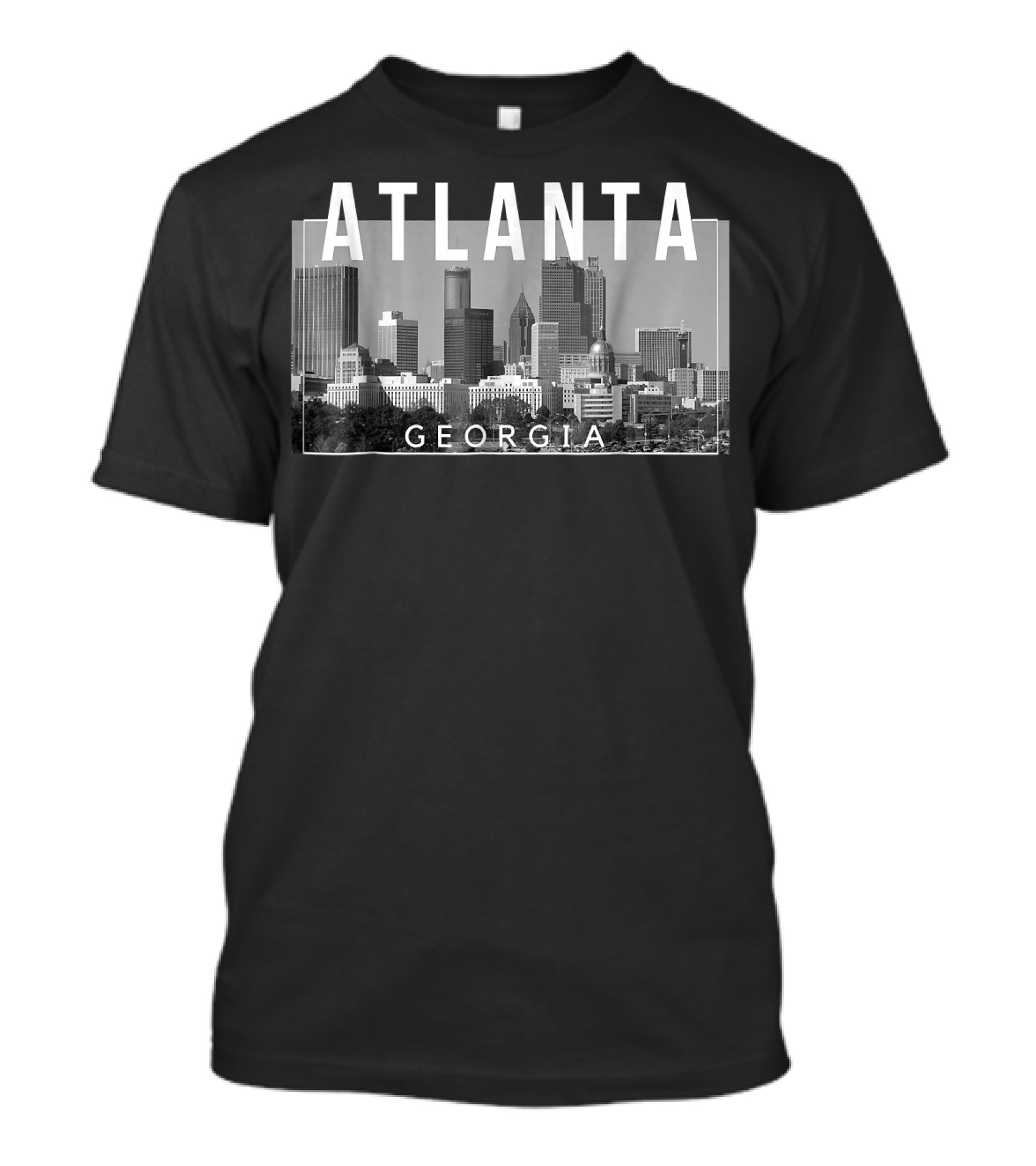 Atlanta Georgia Skyline ATL The A Gate City T-Shirt
