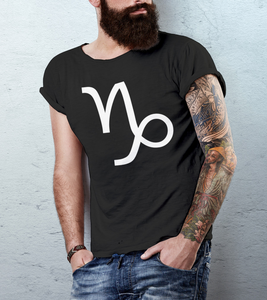 Capricorn Zodiac Symbol Cool T-Shirt