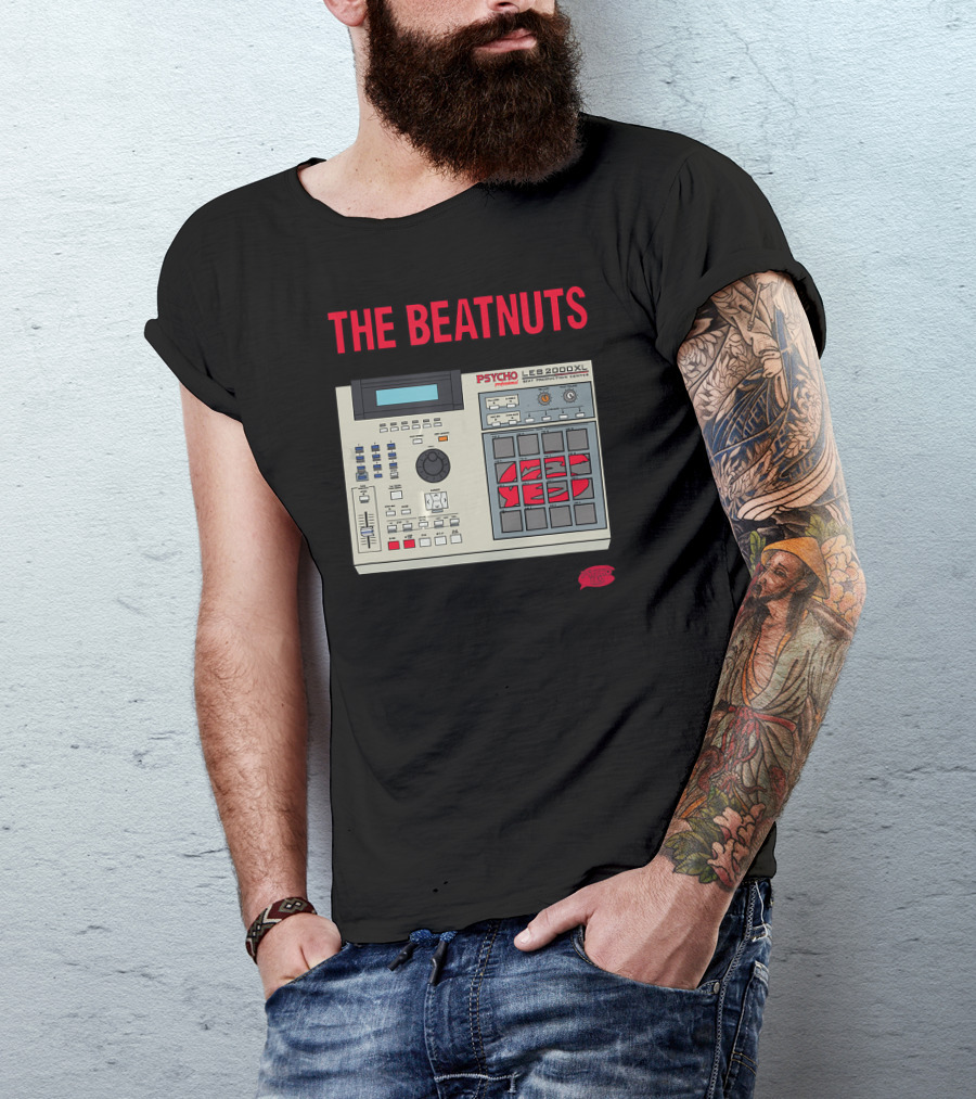The Beatnuts Psycho Les 2000 XL Beat Production Center T-Shirt