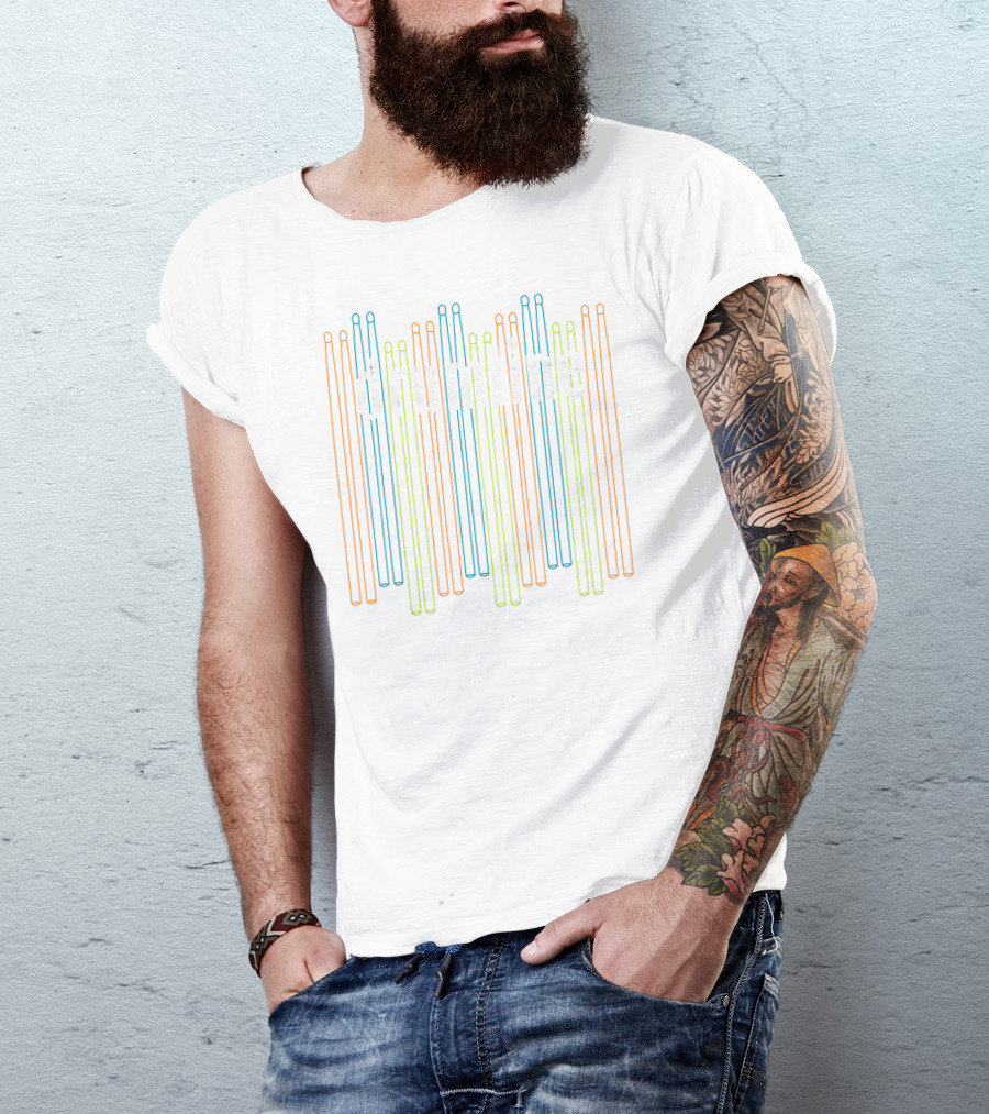 Drumline Marching Band Drumsticks Musician T-Shirt