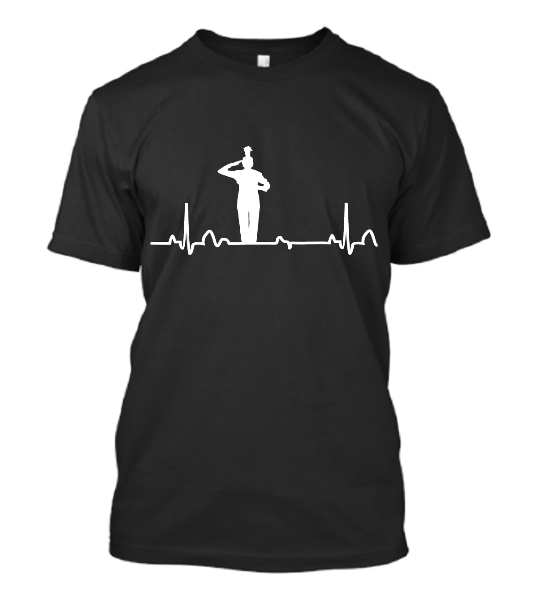 Heartbeat Rhythm Drum Major Marching Band T-Shirt
