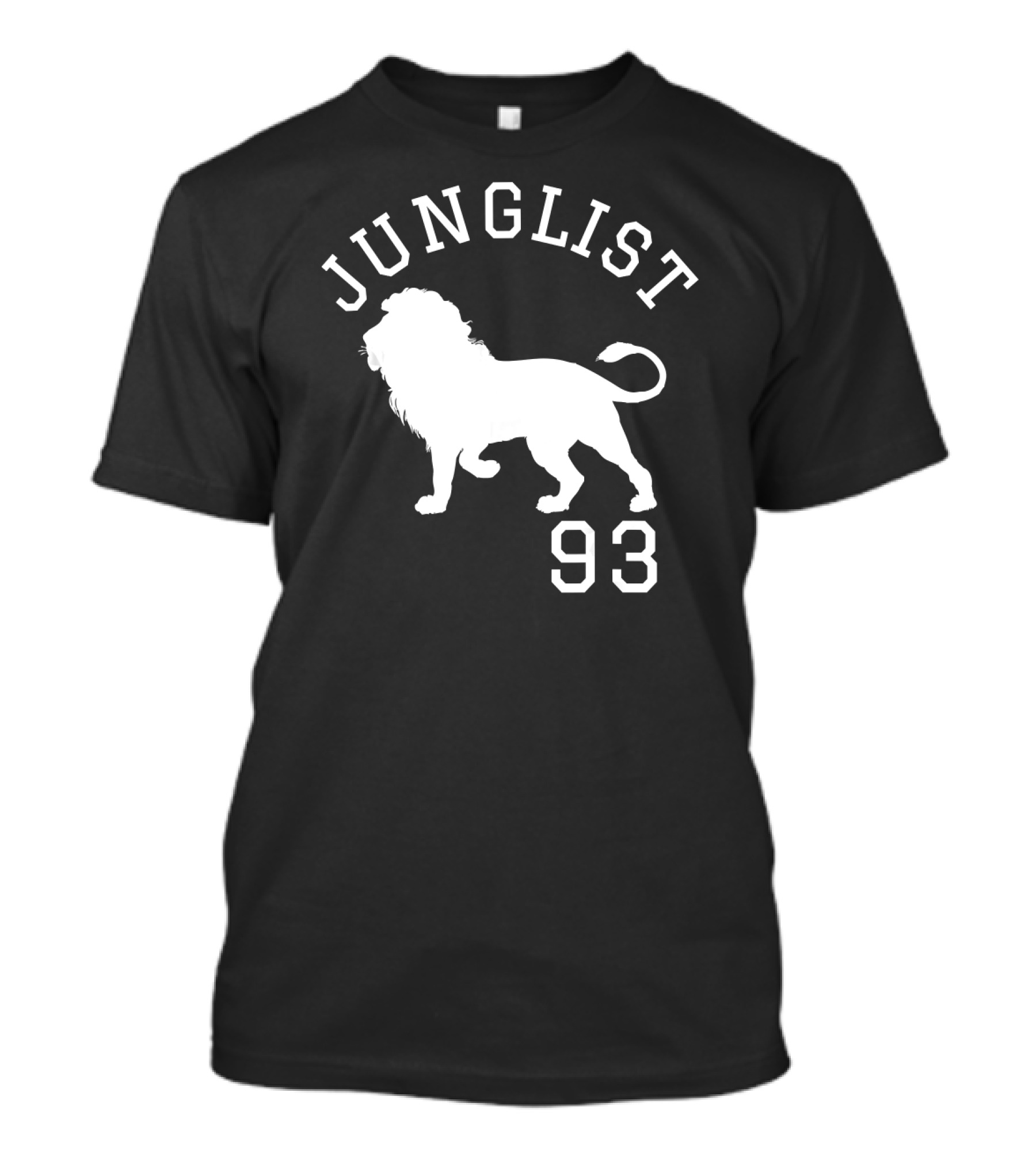Junglist 93 Massive Drum And Bass DnB Lion T-Shirt