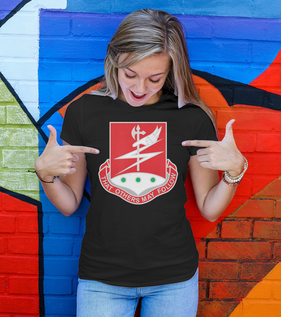 127th Engineer Battalion Emblem That Others May Follow T-Shirt