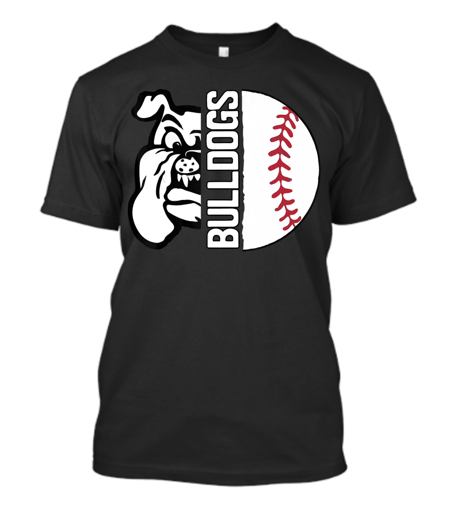 Bulldogs Baseball Ball Cool T-Shirt