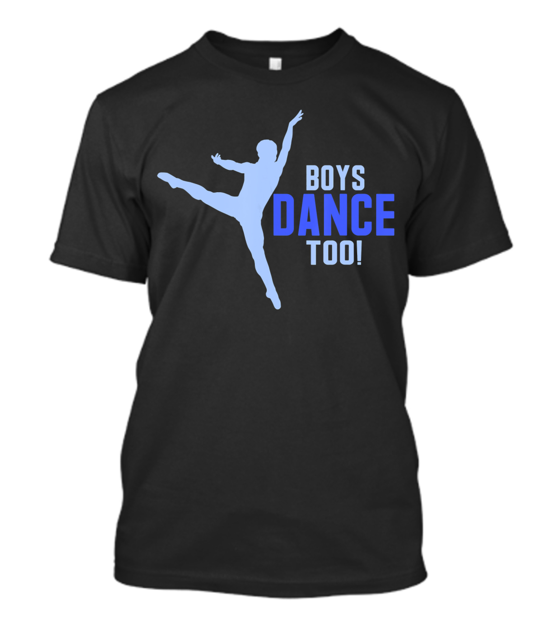 Boys Dance Too Pointe Dancer Ballet T-Shirt