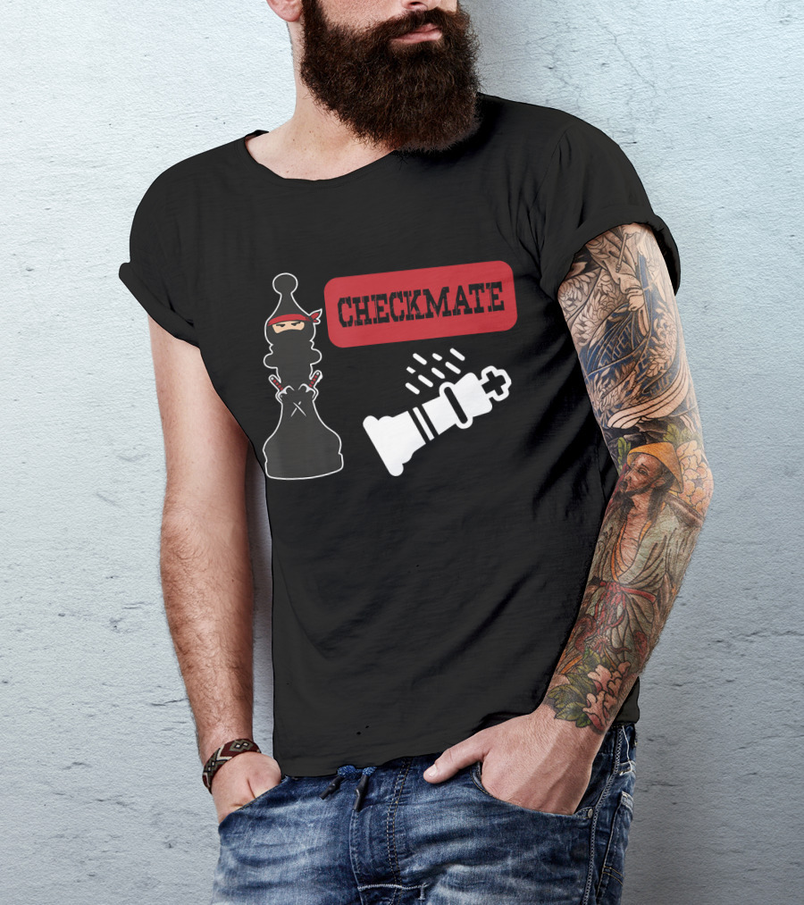 Ninja Chess Master Checkmate Strategy Dominance T-Shirt
