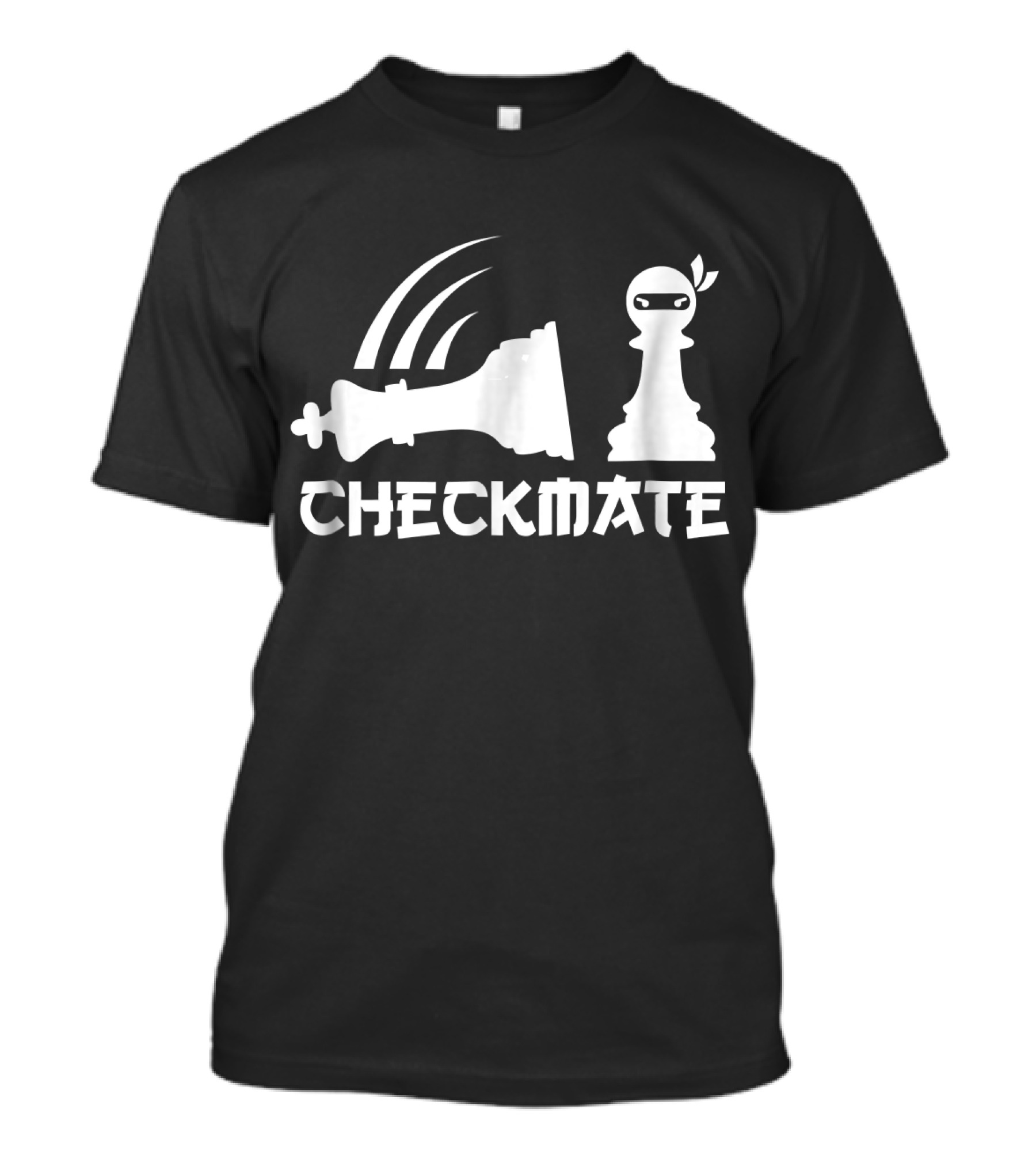 Checkmate Chess Ninja Master Funny Grap T-Shirt
