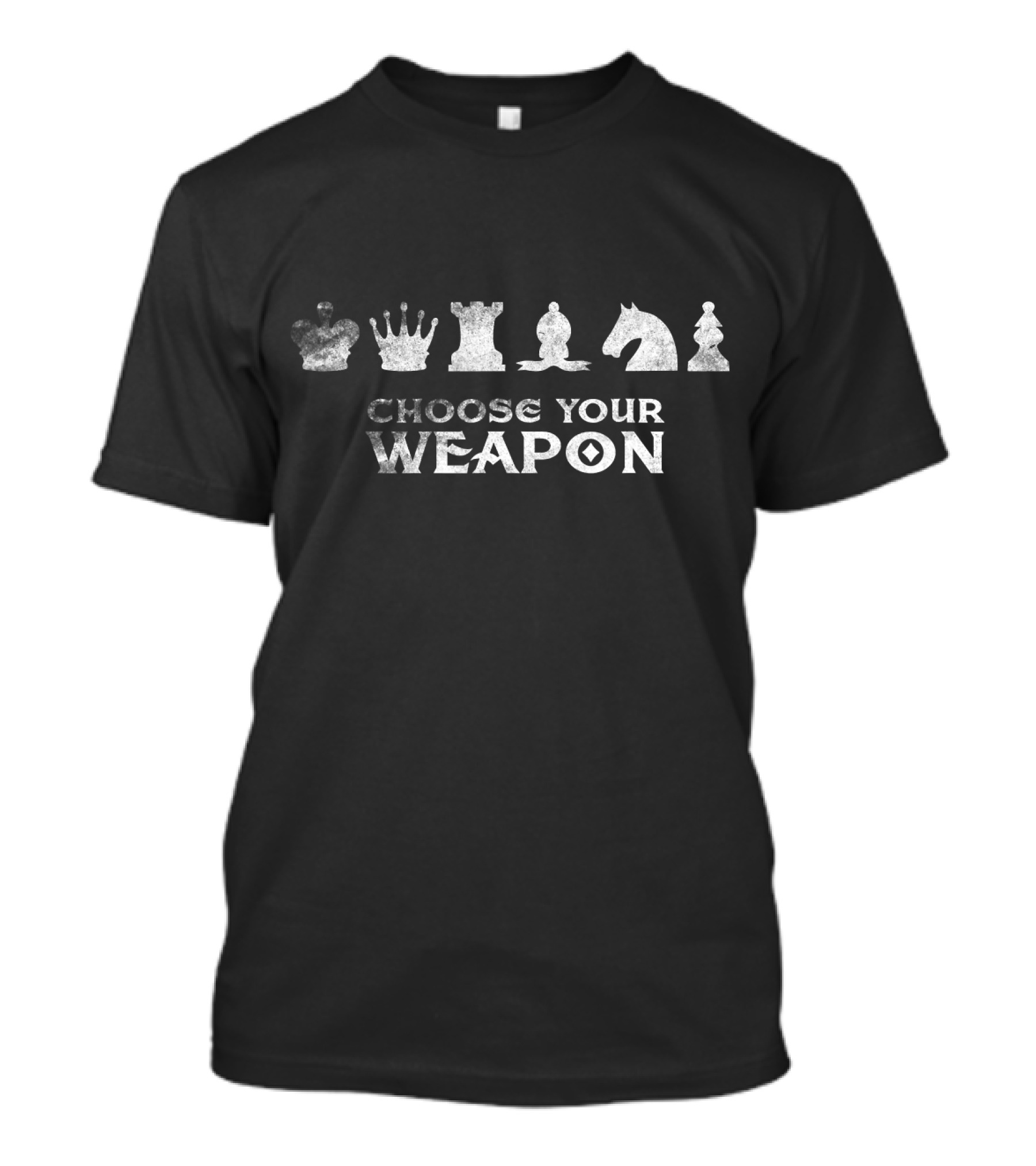 Choose Your Weapon Chess Play Love Vintage Cool T-Shirt