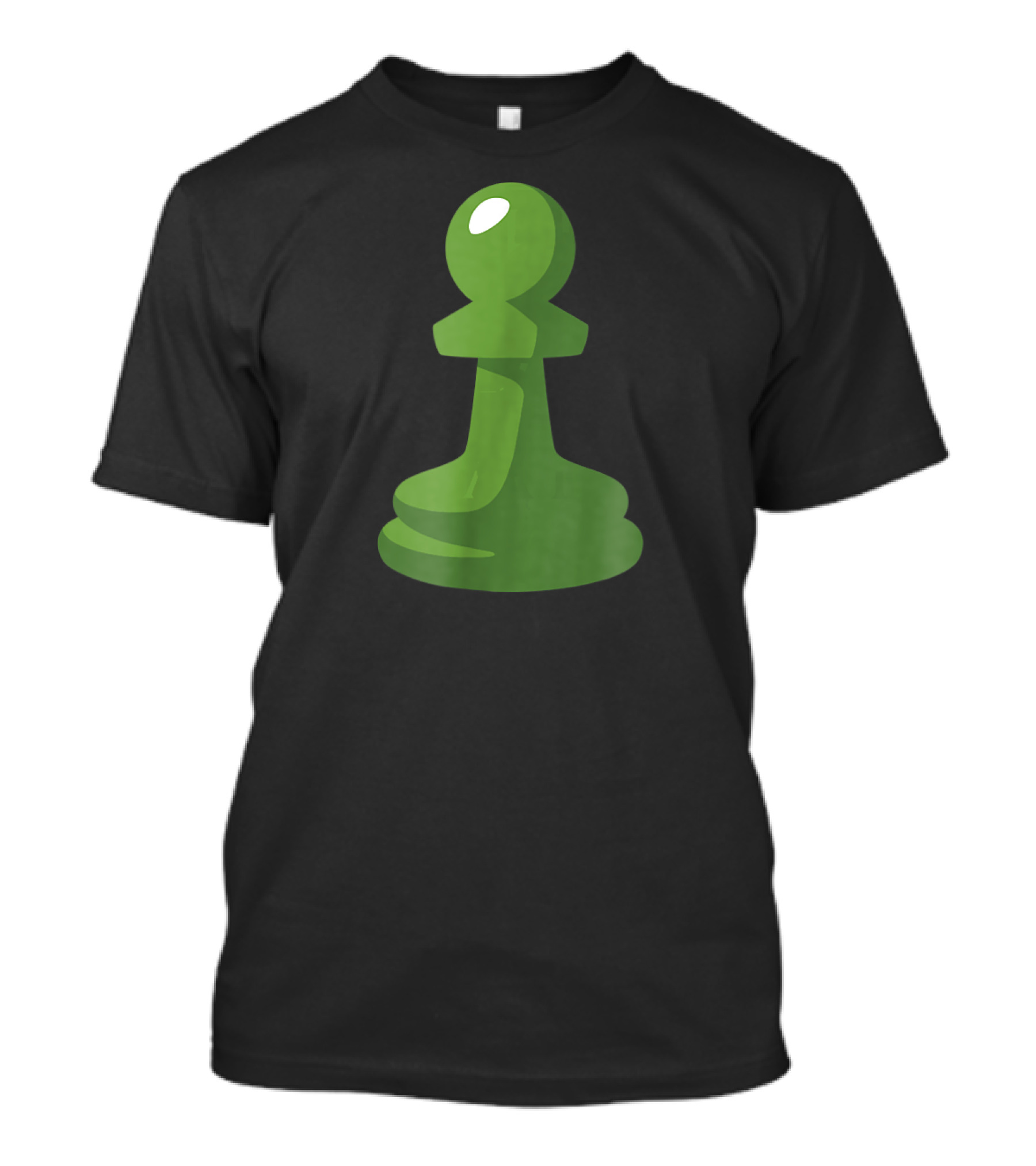 Chess.com Green Pawn Icon Online Chess Platform T-Shirt