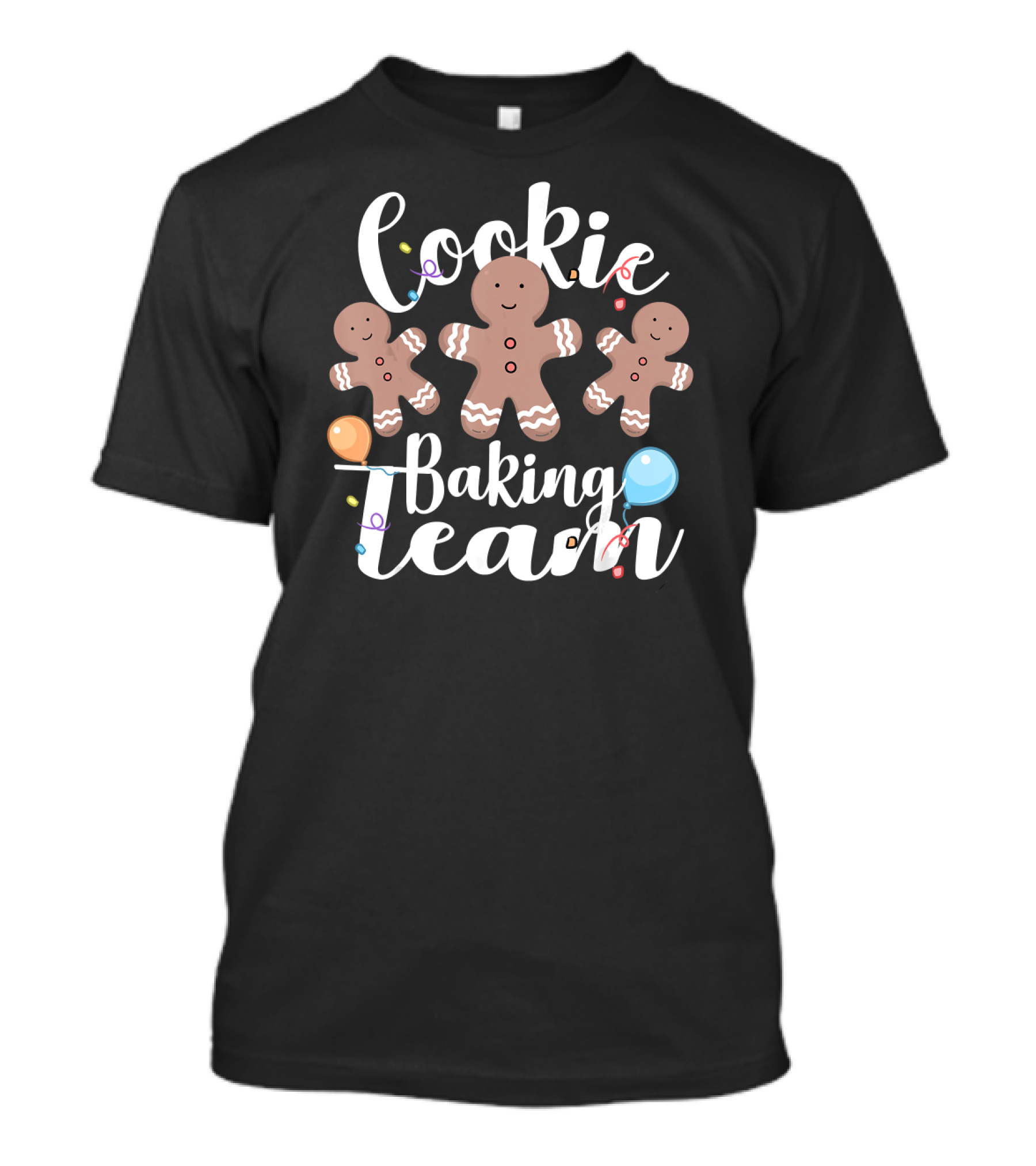 Cookie Baking Team Gingerbread Christmas Fun T-Shirt