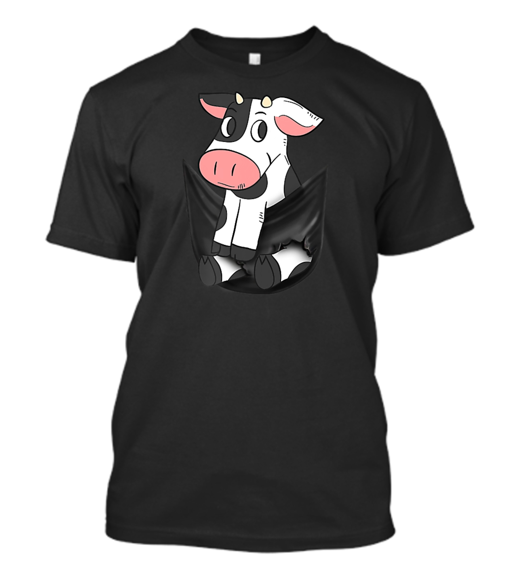 Cow In Your Pocket Funny Cows Lover T-Shirt