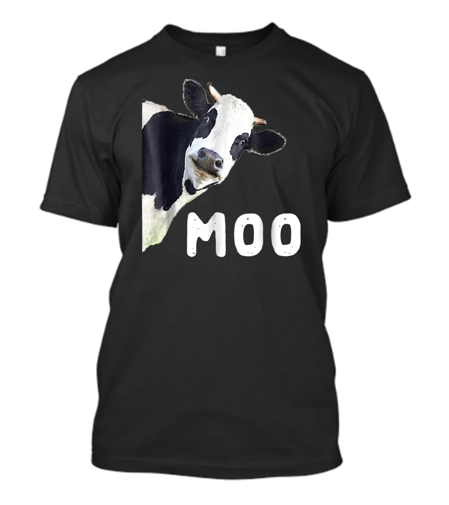 Moo Cow Peeking Out T-Shirt