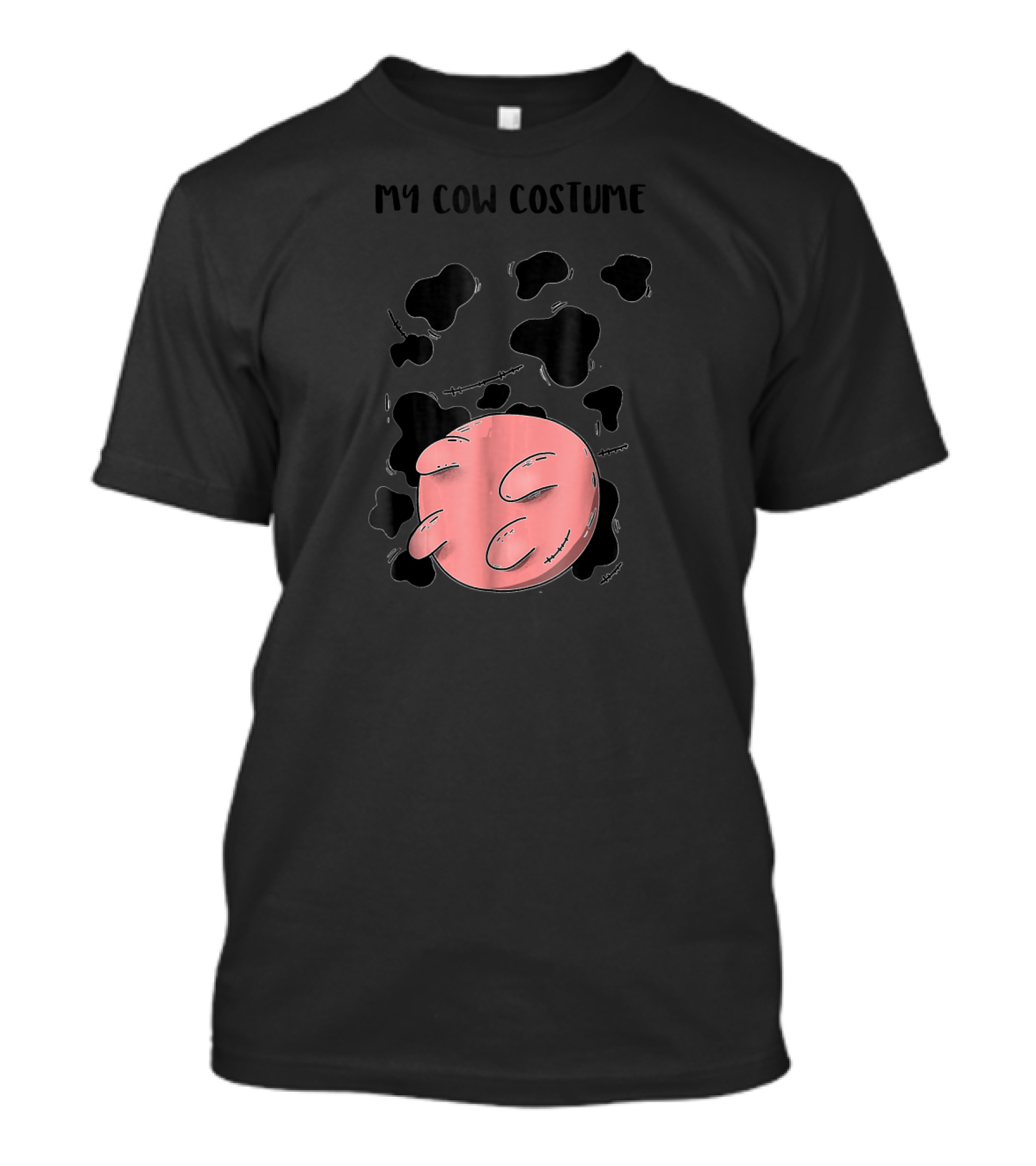 My Cow Costume Udder Cowprint T-Shirt
