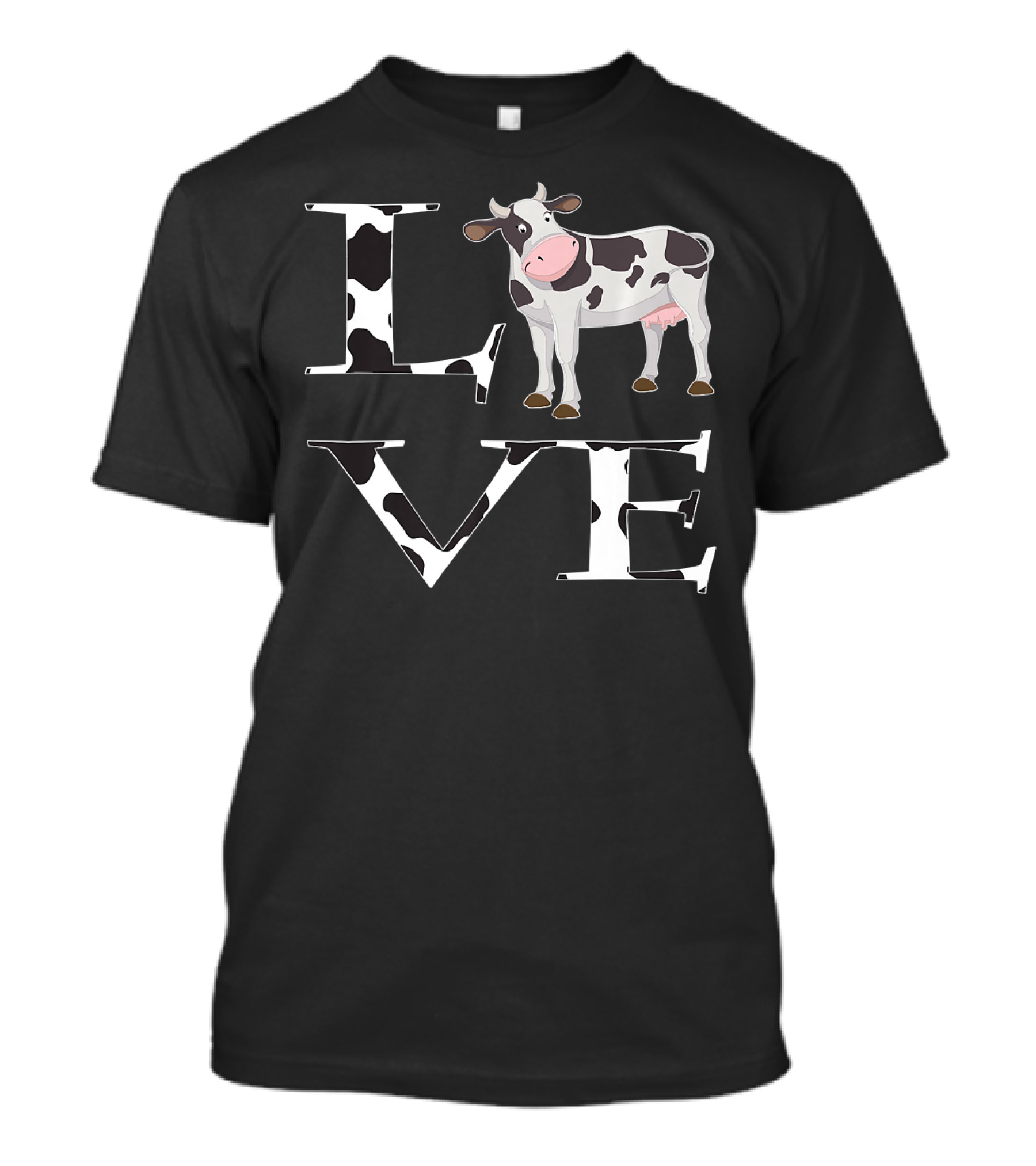 Love Cow Print I Love Cows Women Kids Premi T-Shirt