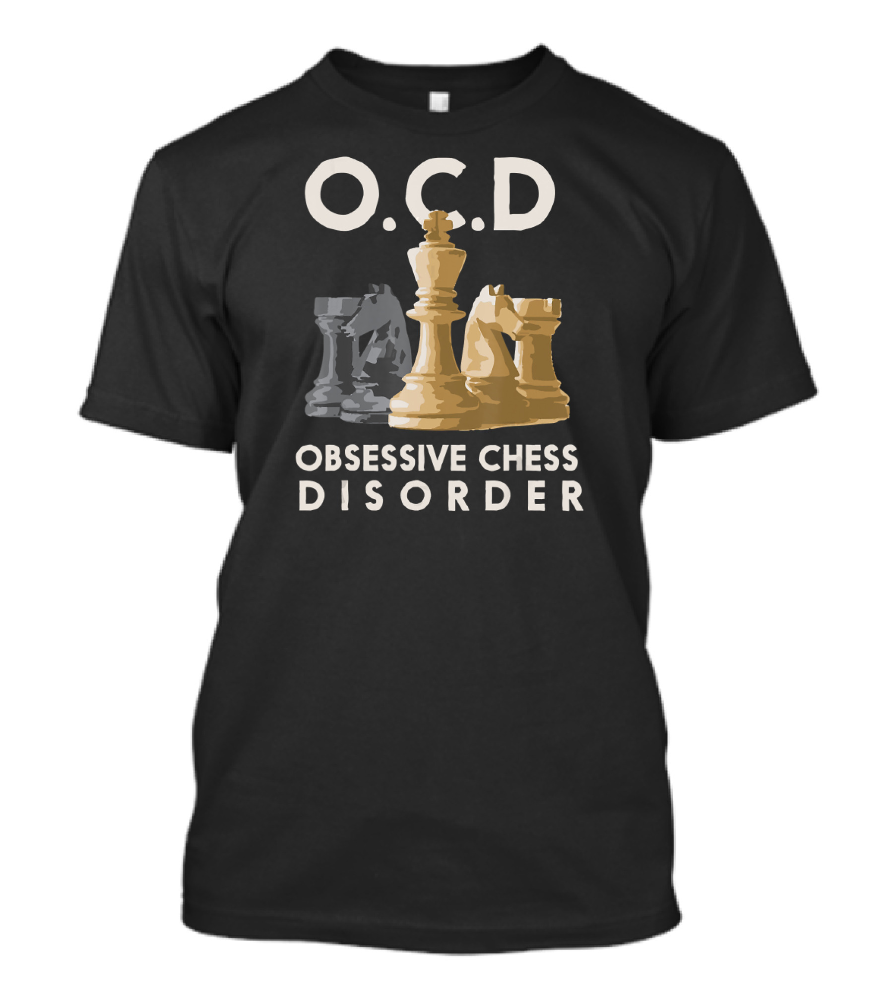O.C.D Obsessive Chess Disorder Cute Funny T-Shirt