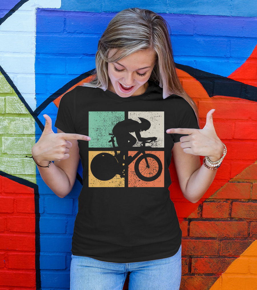 Cycling Bicycle Bike Lover Vintage T-Shirt