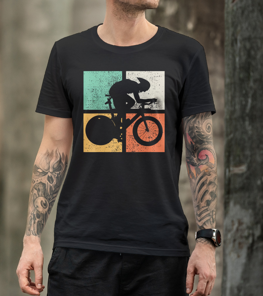 Cycling Bicycle Bike Lover Vintage T-Shirt
