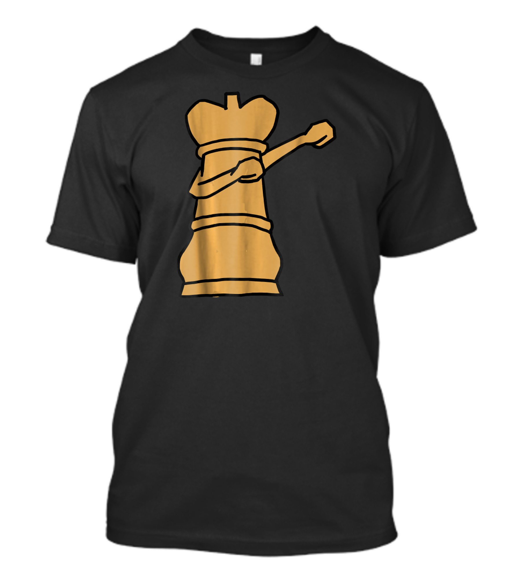 Dabbing Chess Queen Dab Dance Funny Checkmate T-Shirt