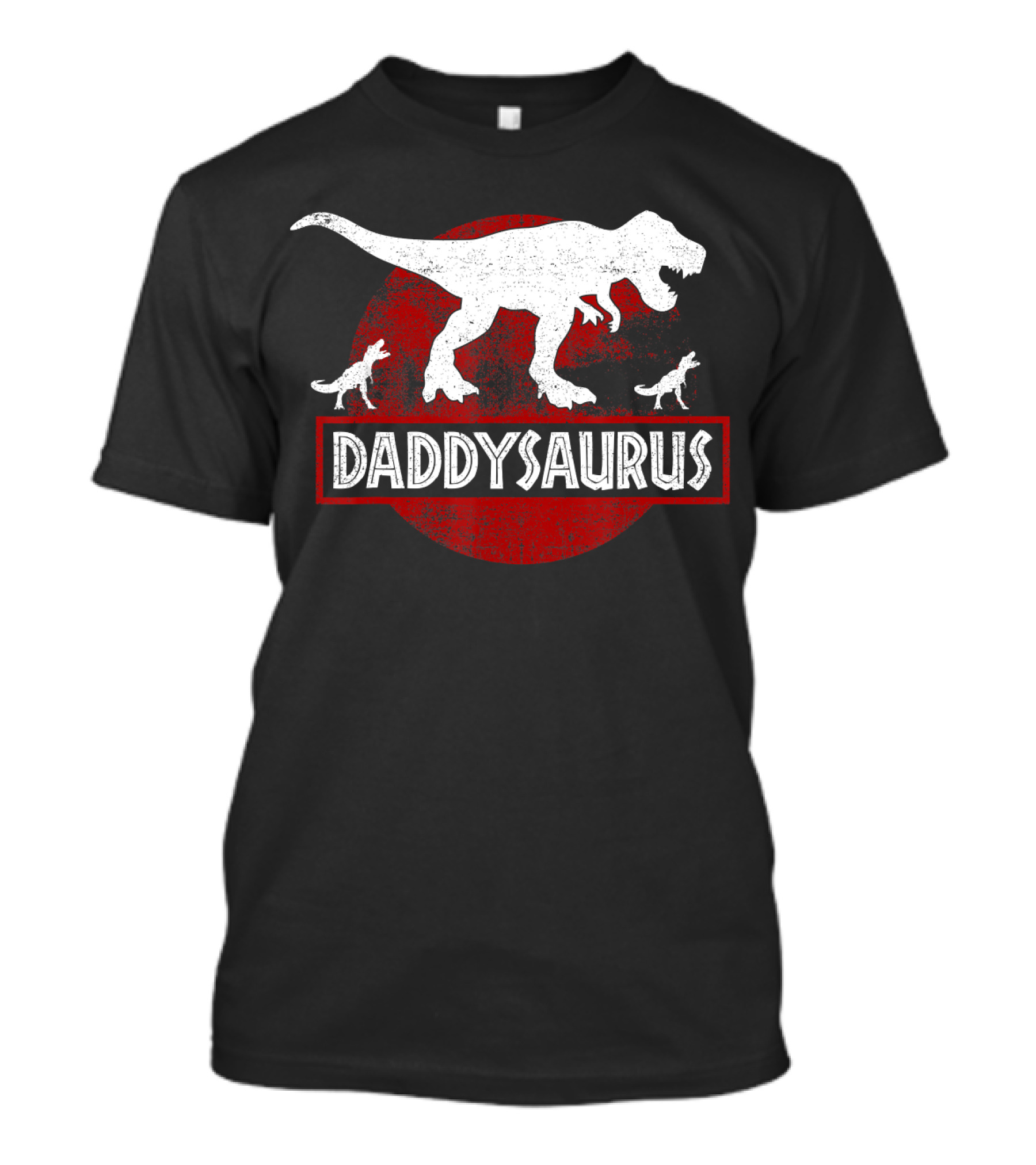 Daddysaurus Father's Day Christmas Dinosaur T-Shirt