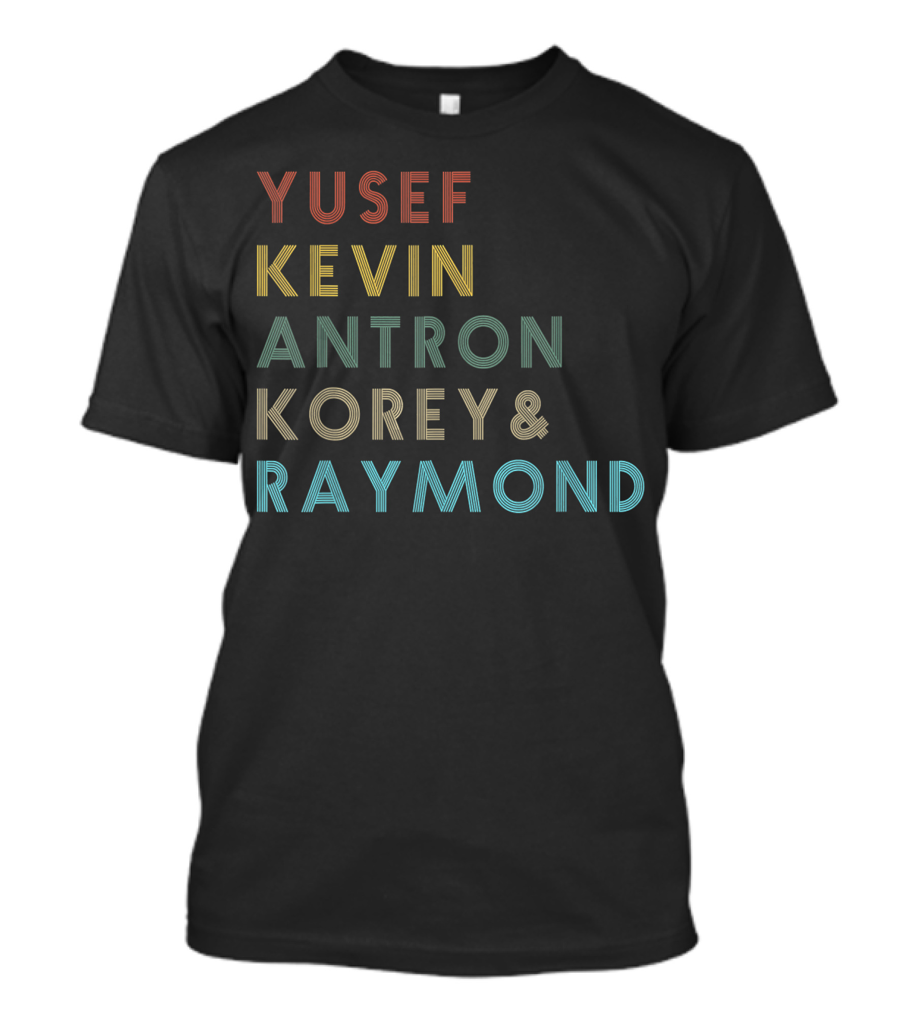 Yusef Kevin Antron Korey And Raymond Exonerated 5 T-Shirt