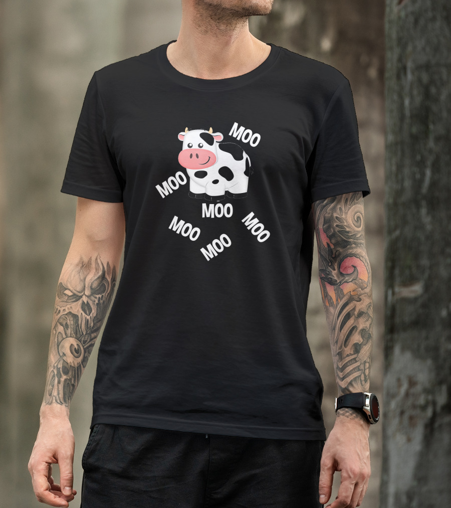 Farm Animals Cow Goes Moo Moo Moo Toddler T-Shirt