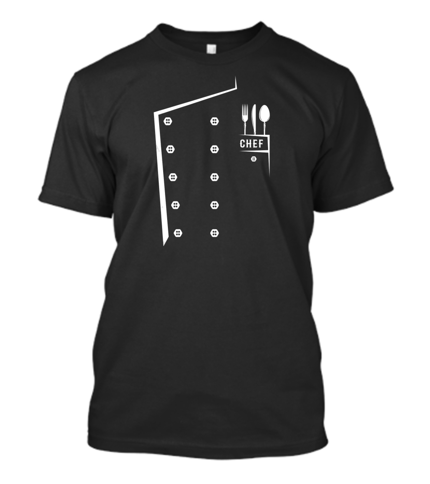 Humorous Culinary Chef Outfit With Utensils For Cooking Enthusiasts T-Shirt