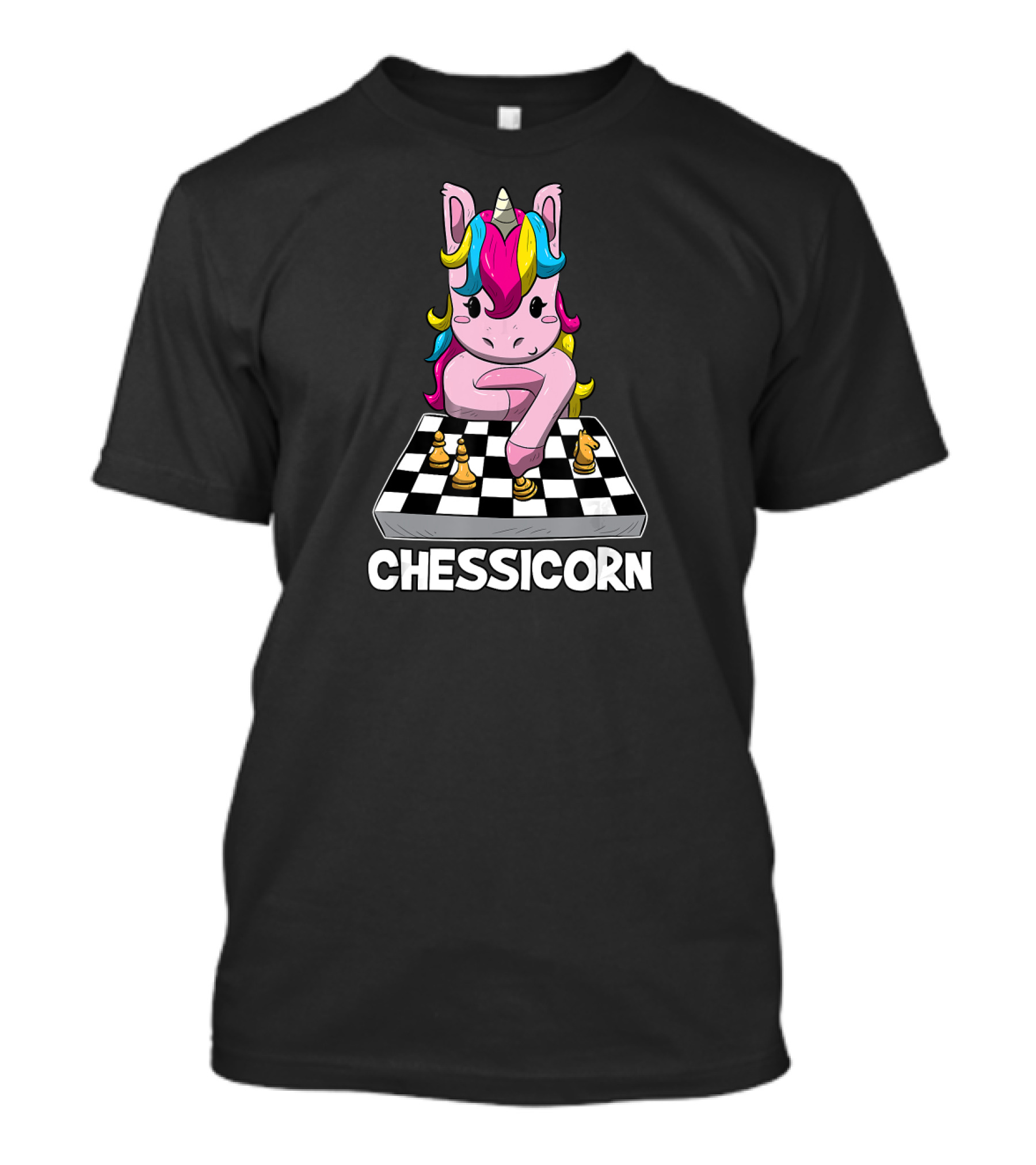 Chessicorn Funny Chess Player Unicorn Che T-Shirt