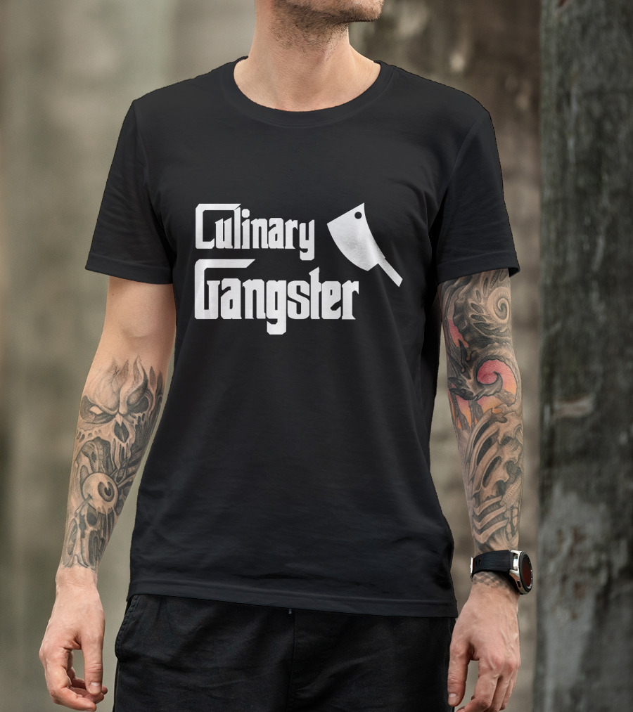 Culinary Gangster Cleaver T-Shirt