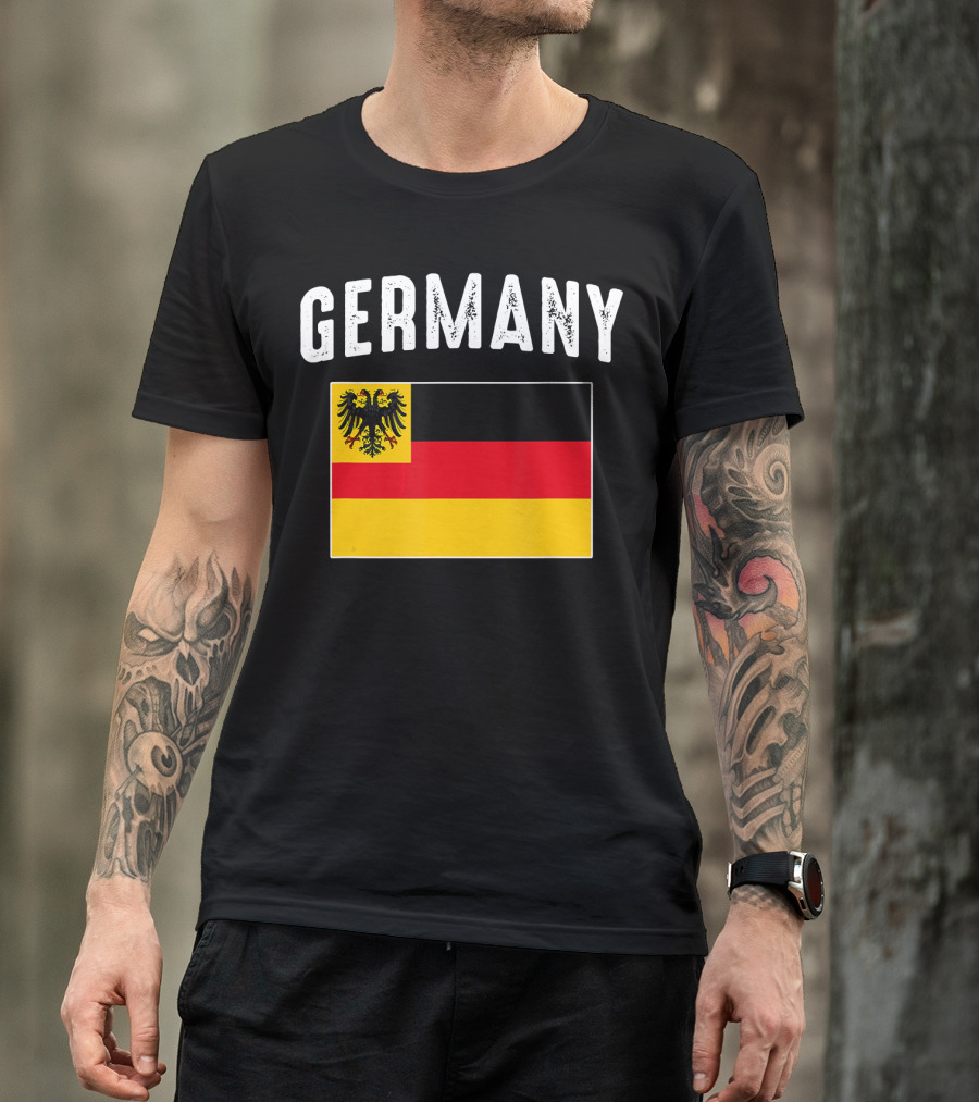 Germany German Flag Eagle Emblem T-Shirt