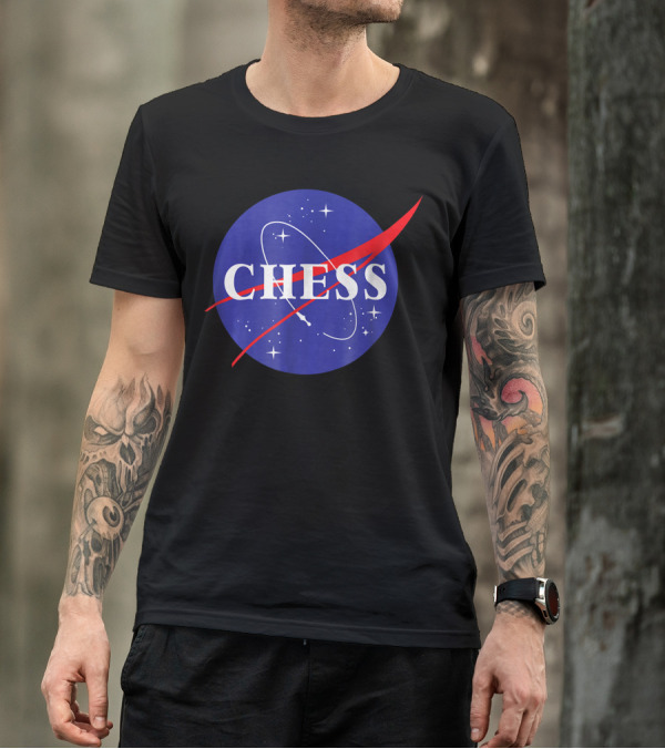 Chess NASA Parody Gift For Chess Player T-Shirt